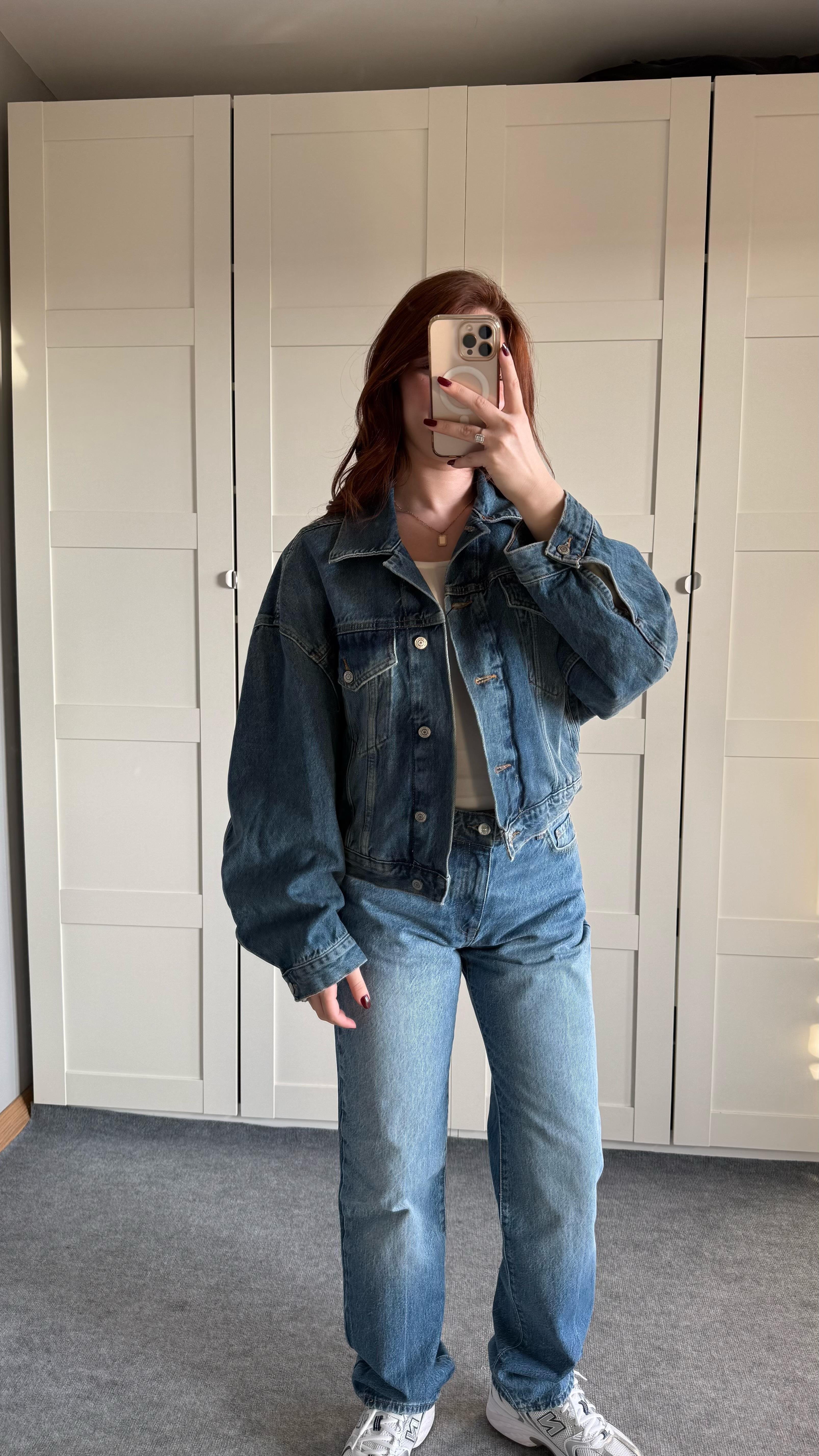 Marka Oversize Kot Mavi Ceket