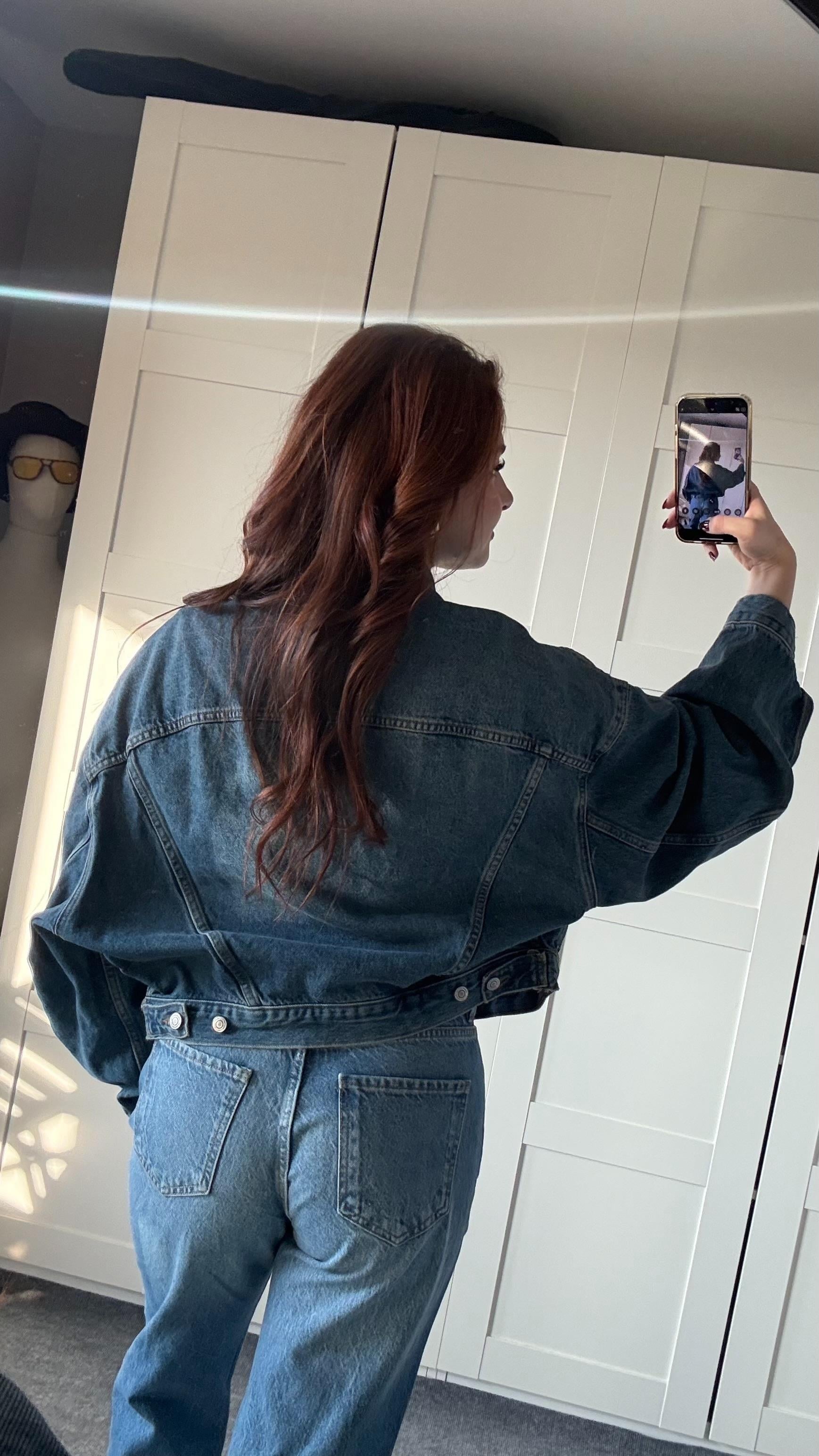 Marka Oversize Kot Mavi Ceket
