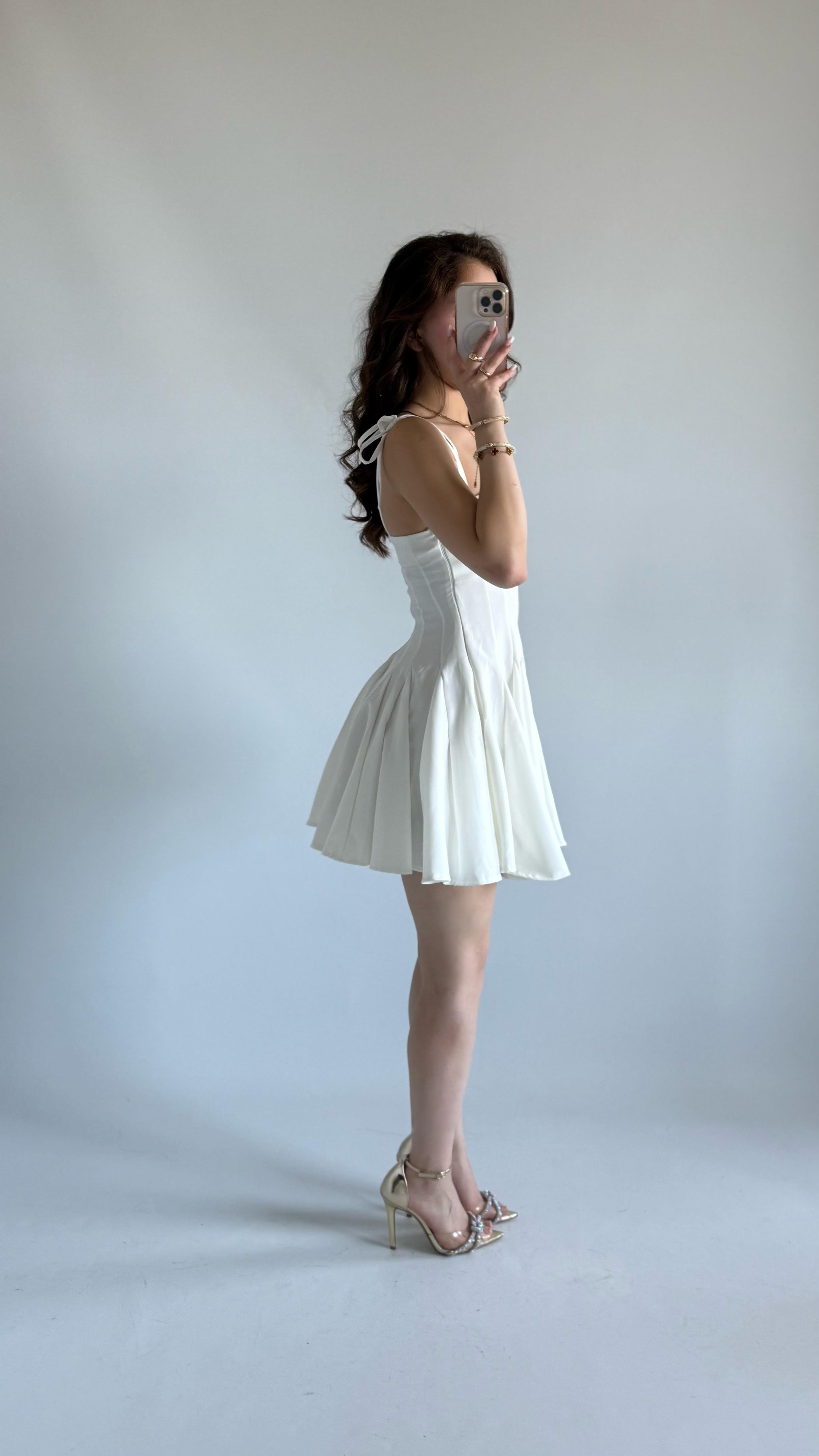 Matilda Beyaz Elbise