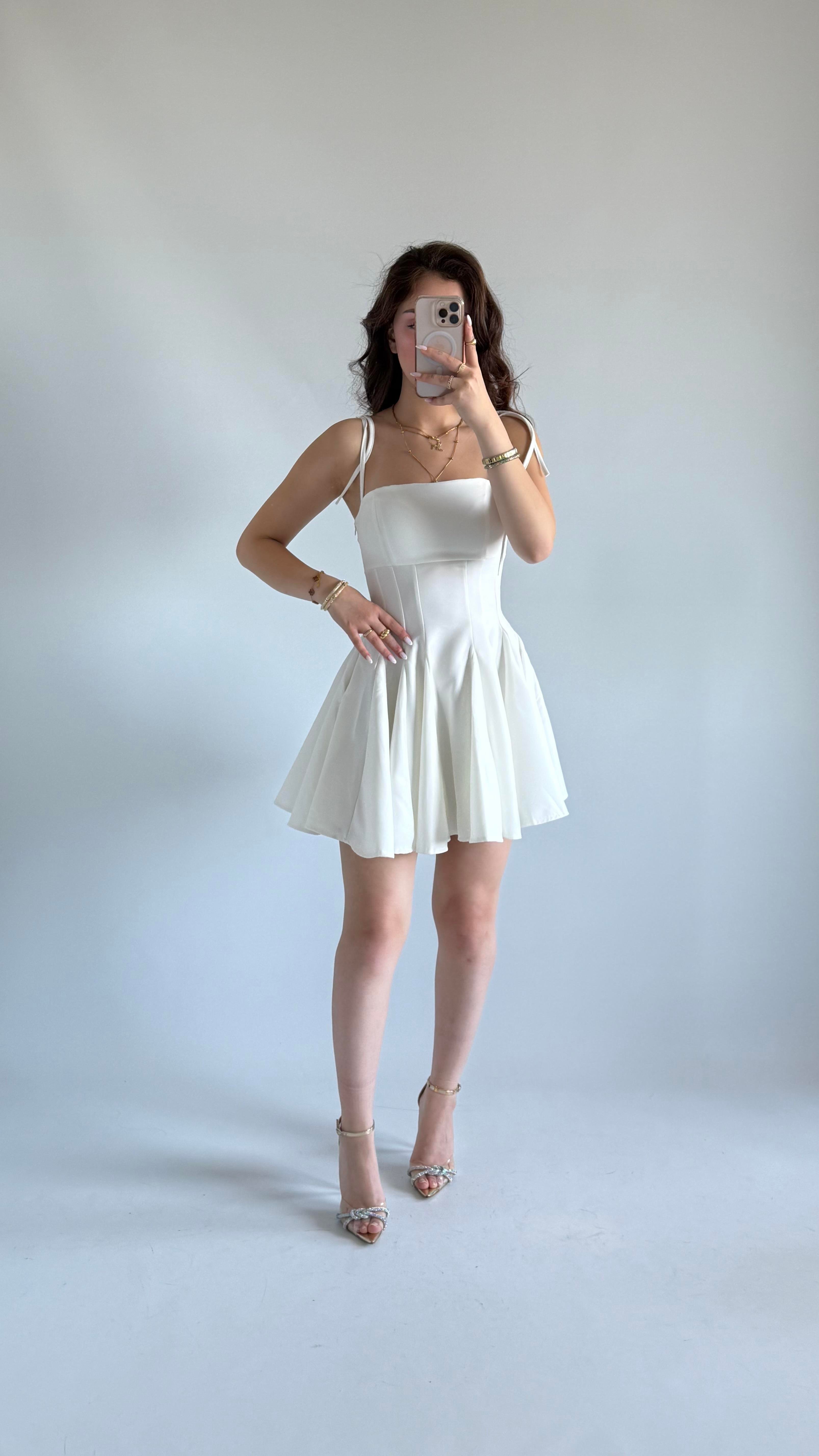 Matilda Beyaz Elbise