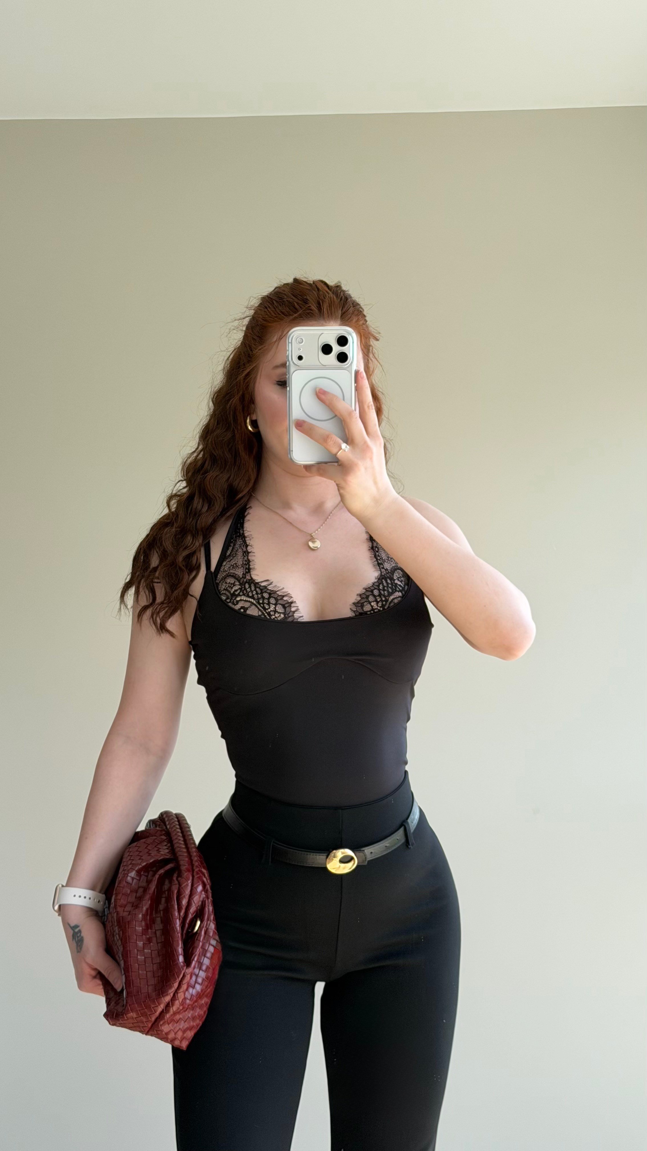 Midnight Vibe Bodysuit Siyah