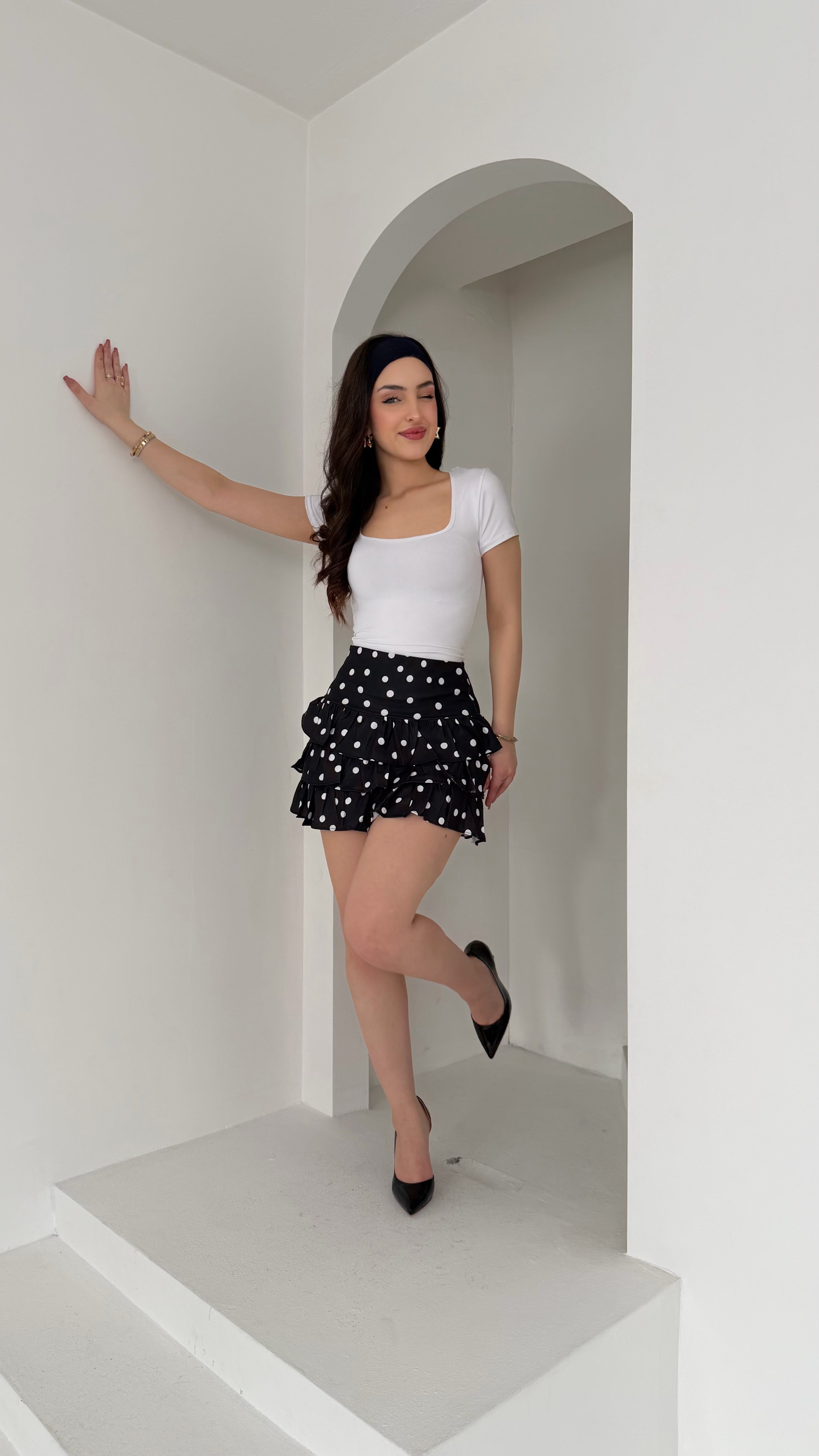 Mini Muse Etek Siyah