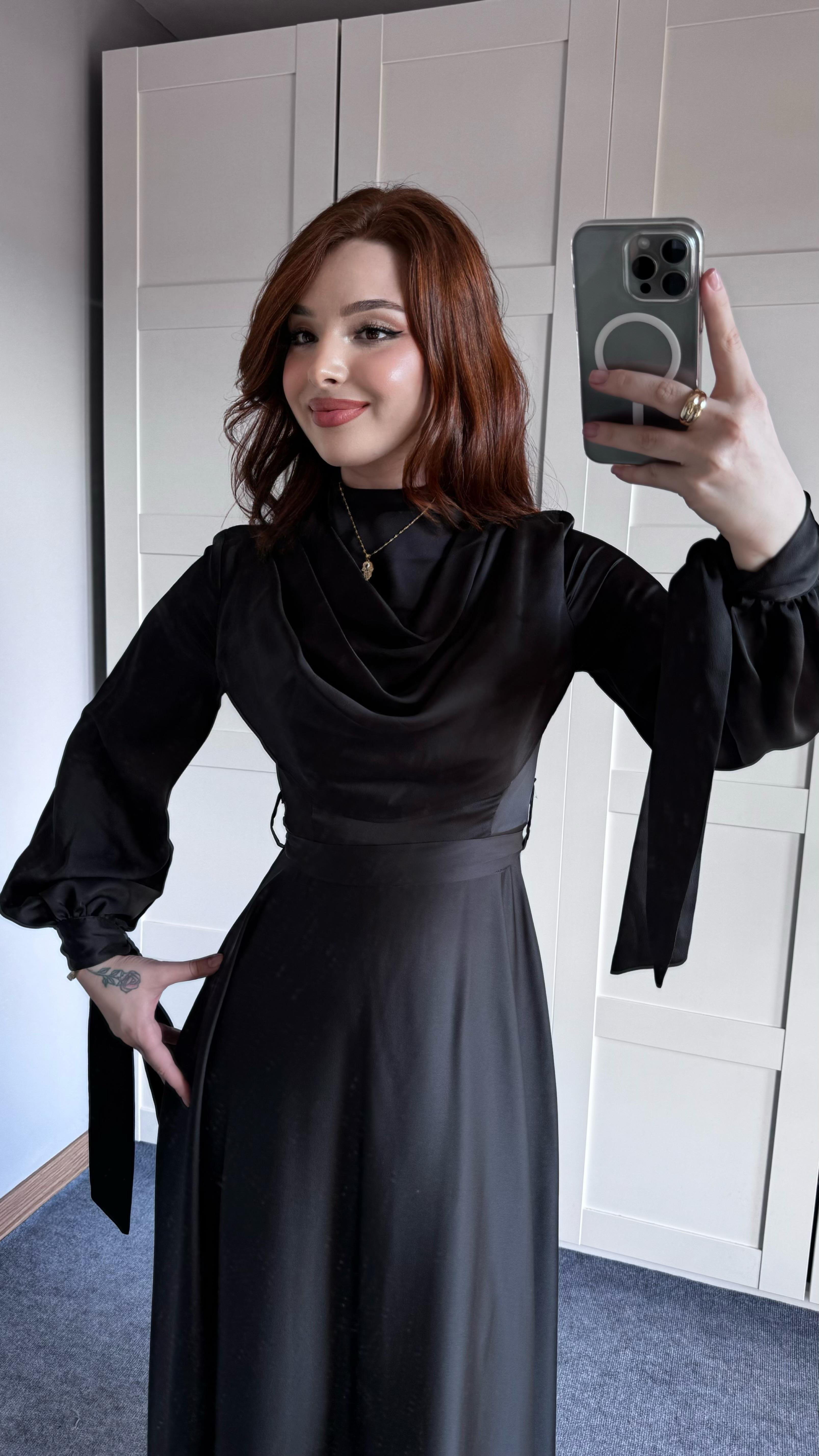 Morgana Degaje Abiye Siyah