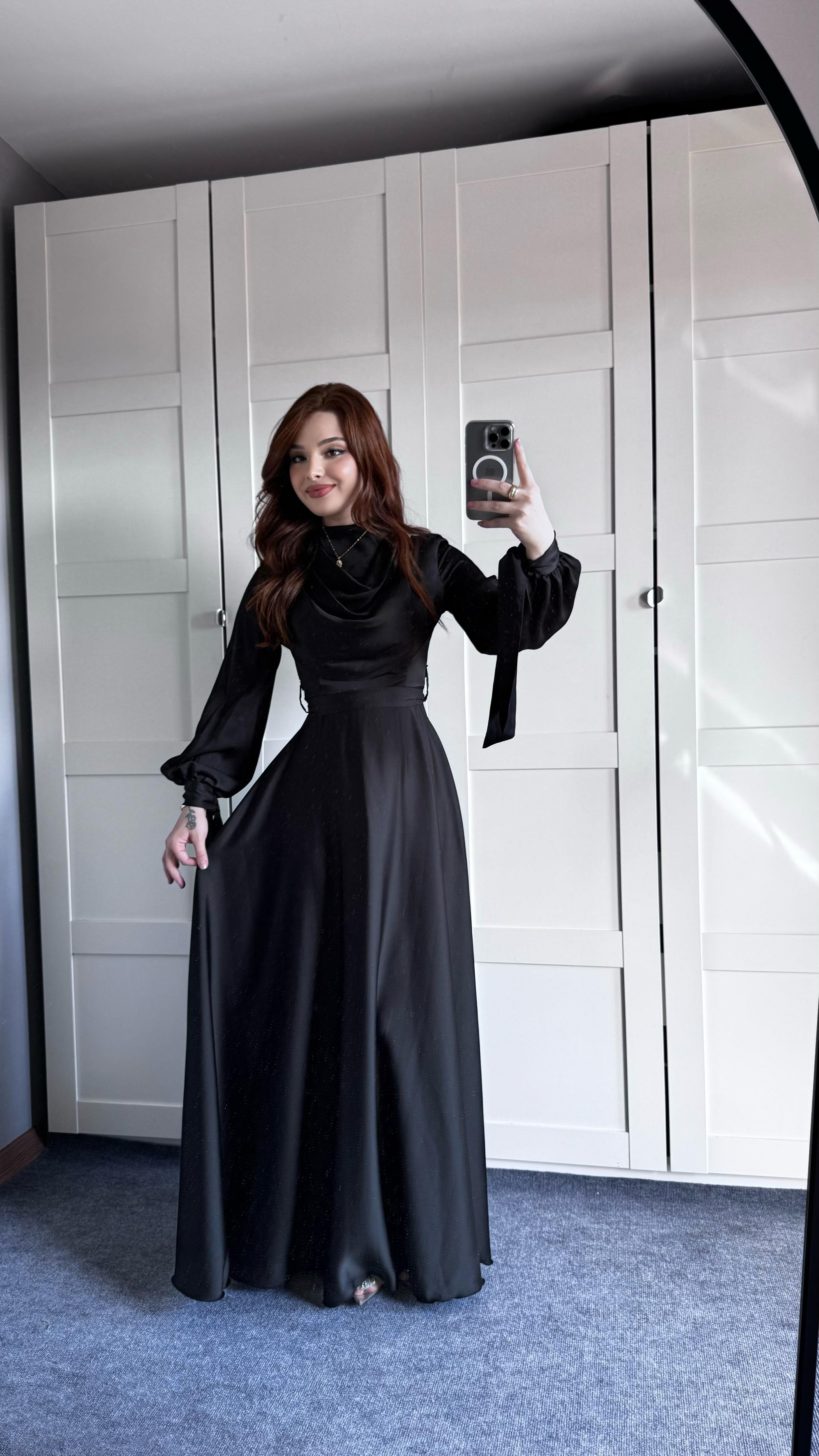 Morgana Degaje Abiye Siyah
