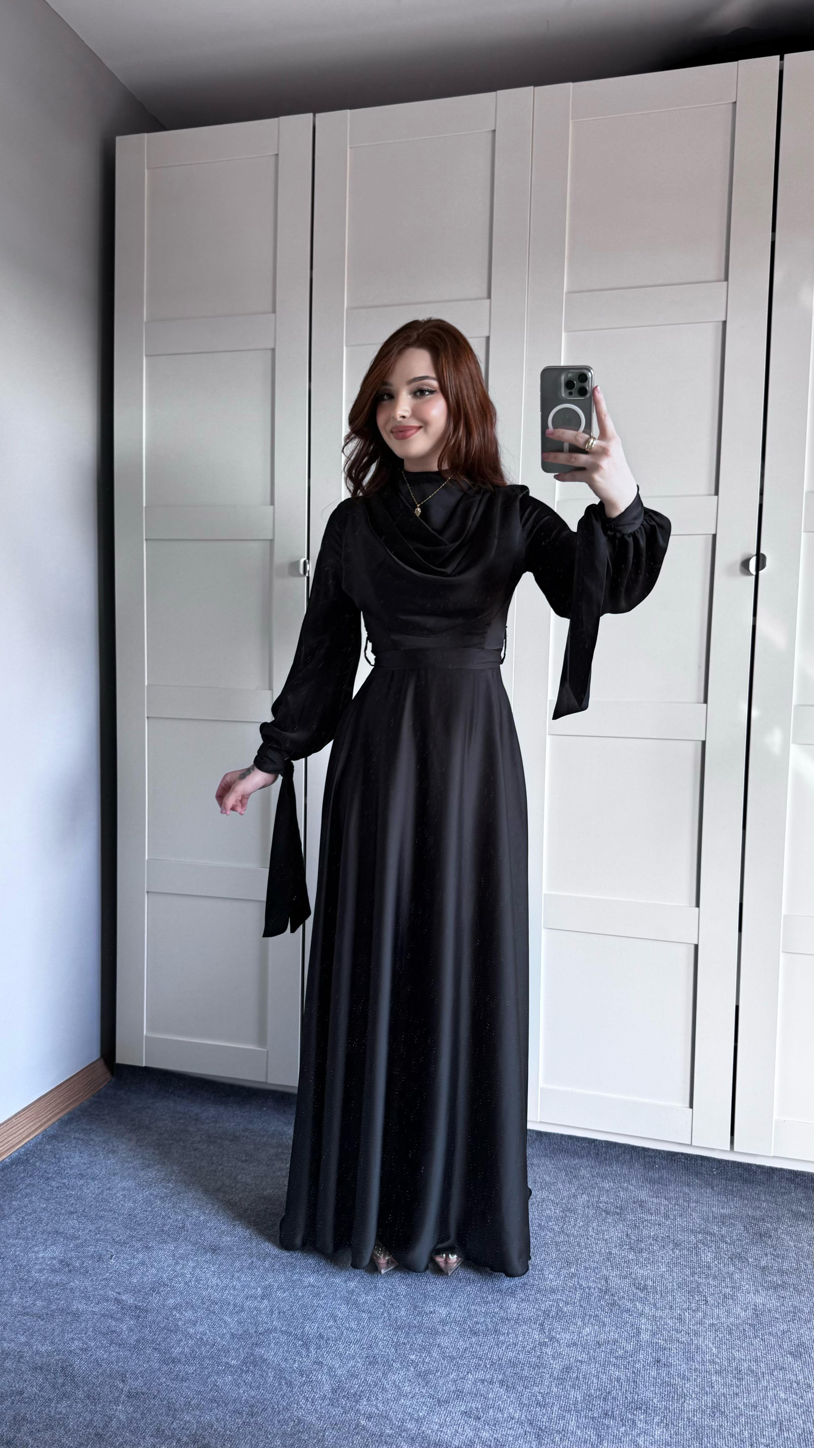 Morgana Degaje Abiye Siyah