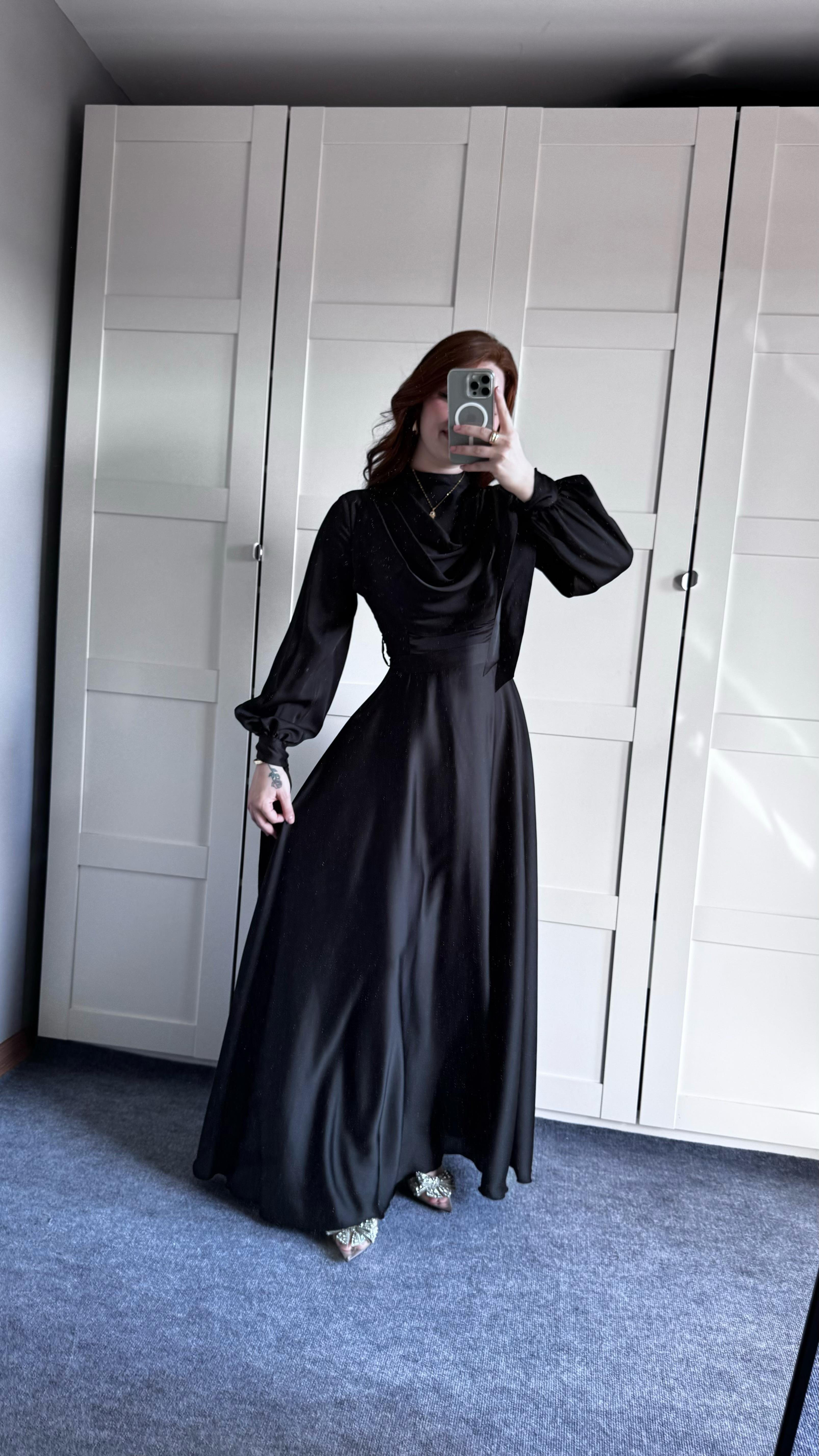 Morgana Degaje Abiye Siyah
