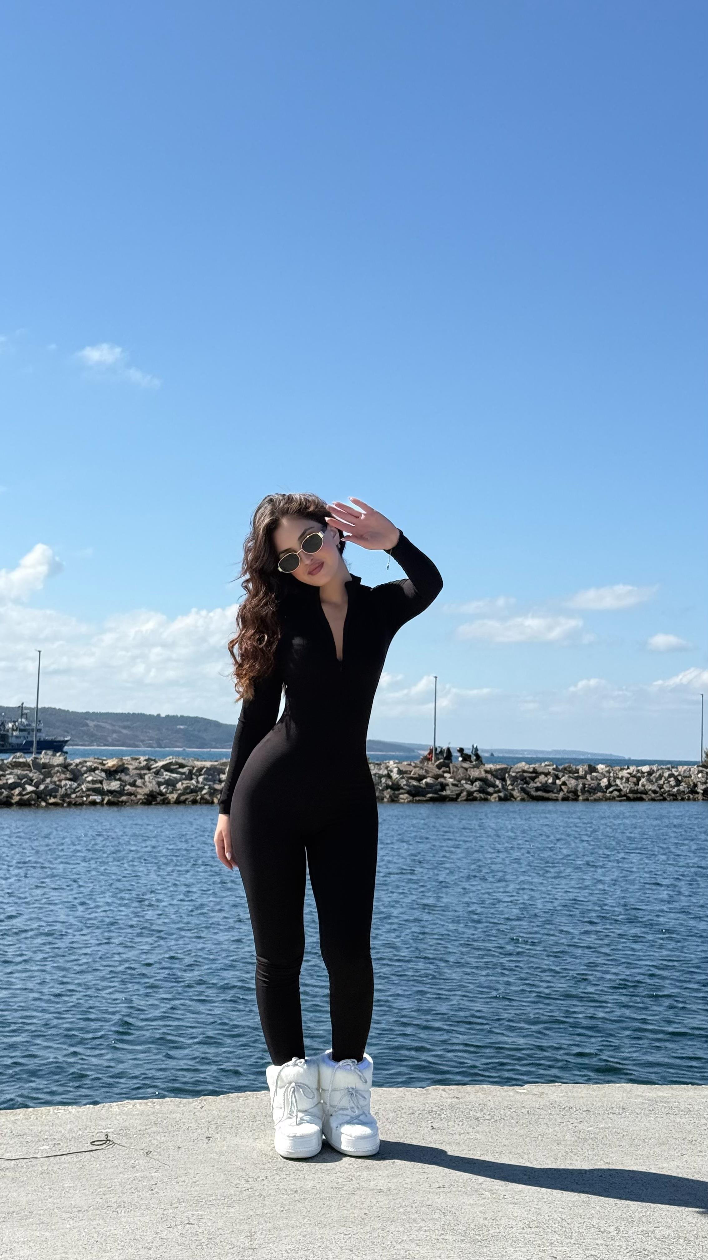 Nivea Kaşkorse Tulum Siyah