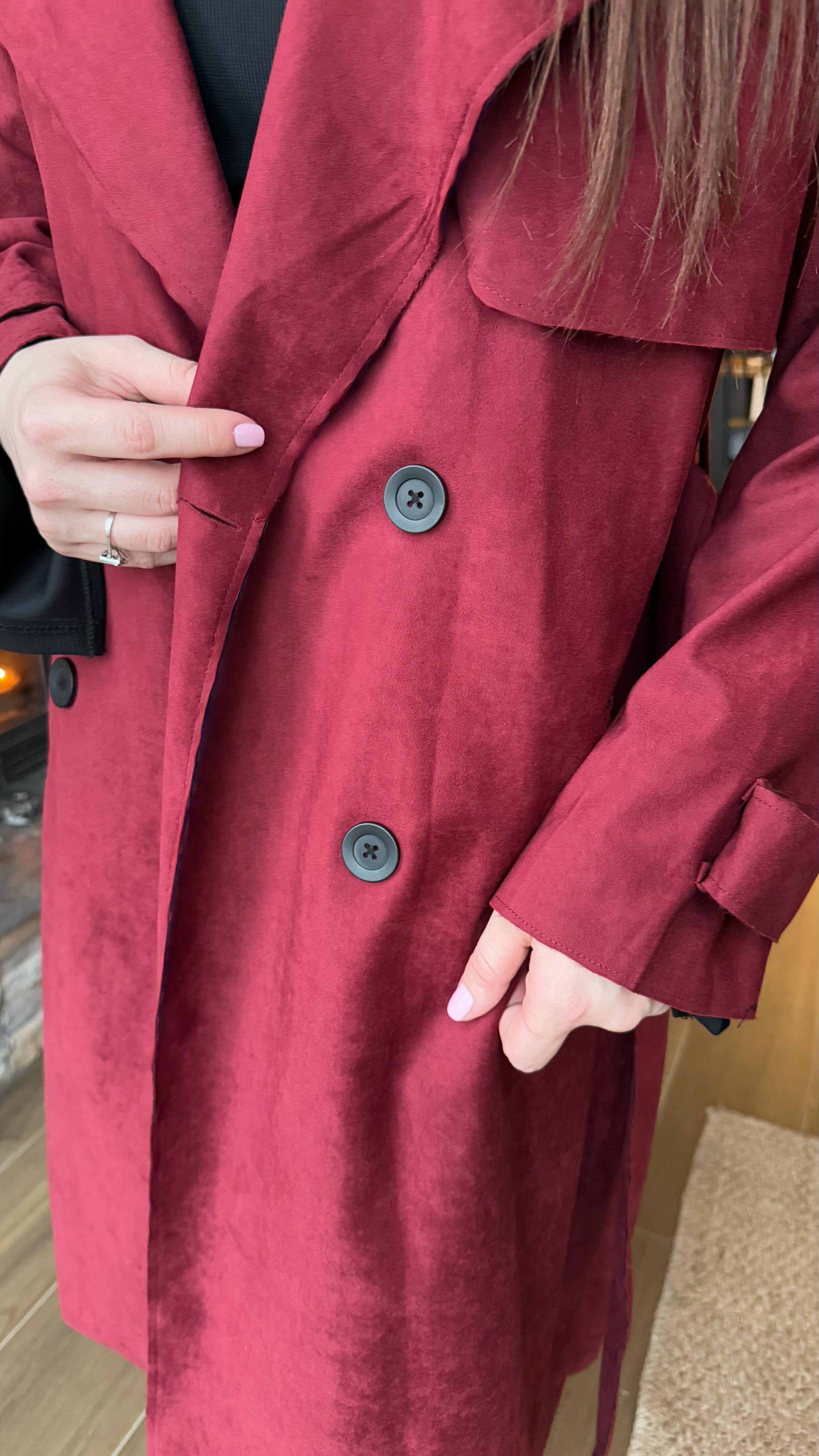 Nubuk Trenc Zara Bordo 