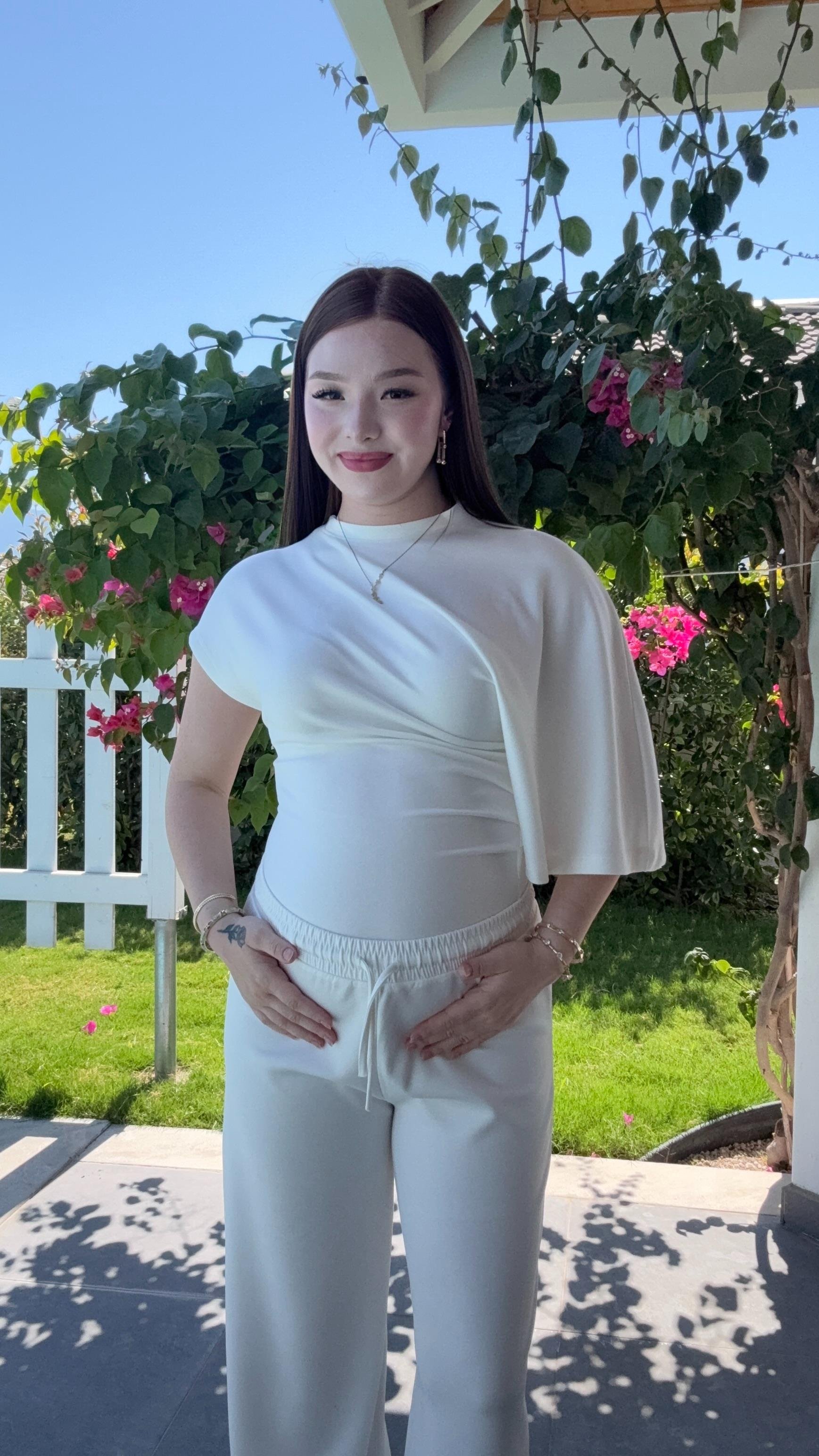 Oys. Modal Yarasa Kol Takım Beyaz