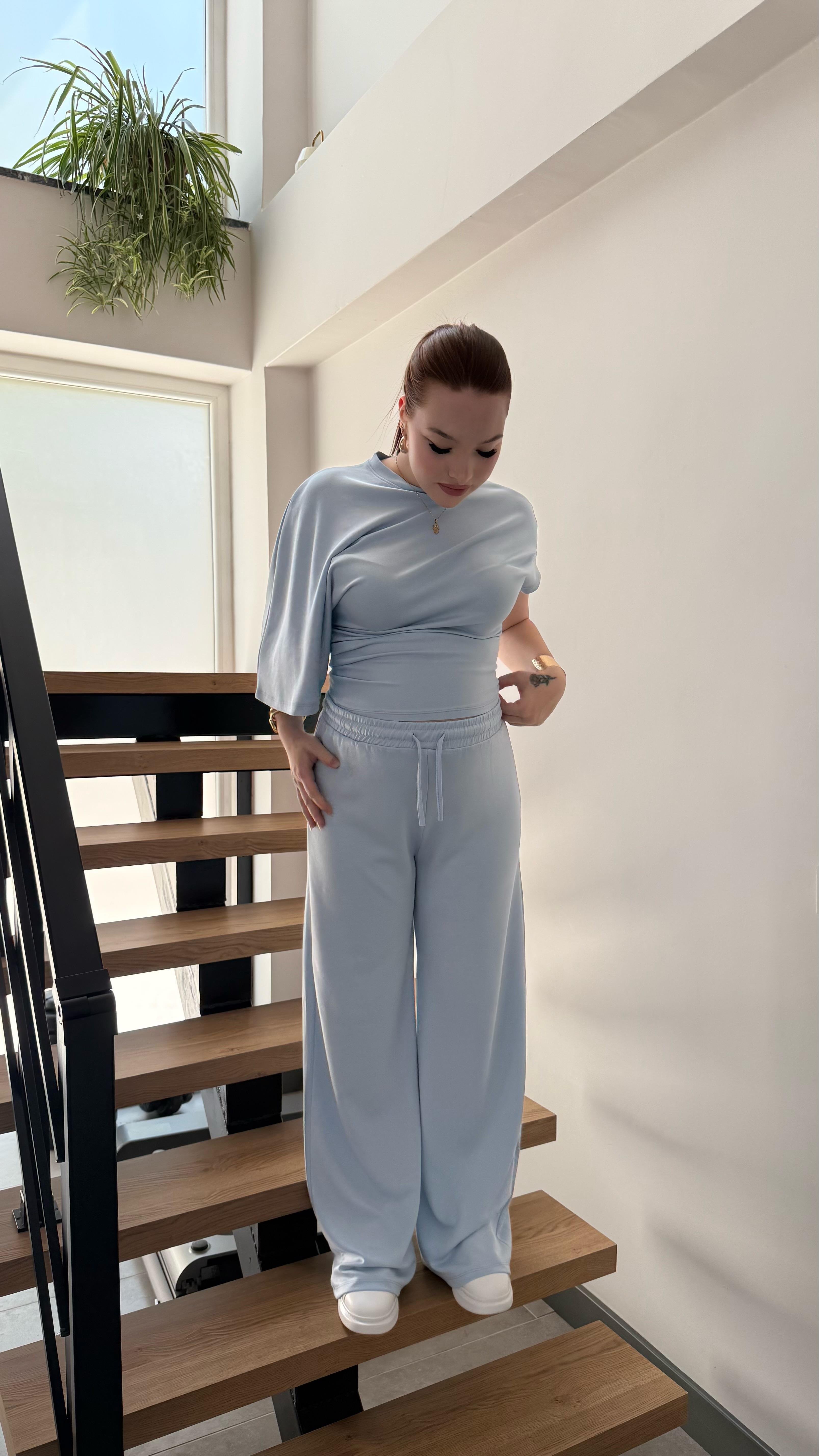 Oys. Modal Yarasa Kol Takım Mavi