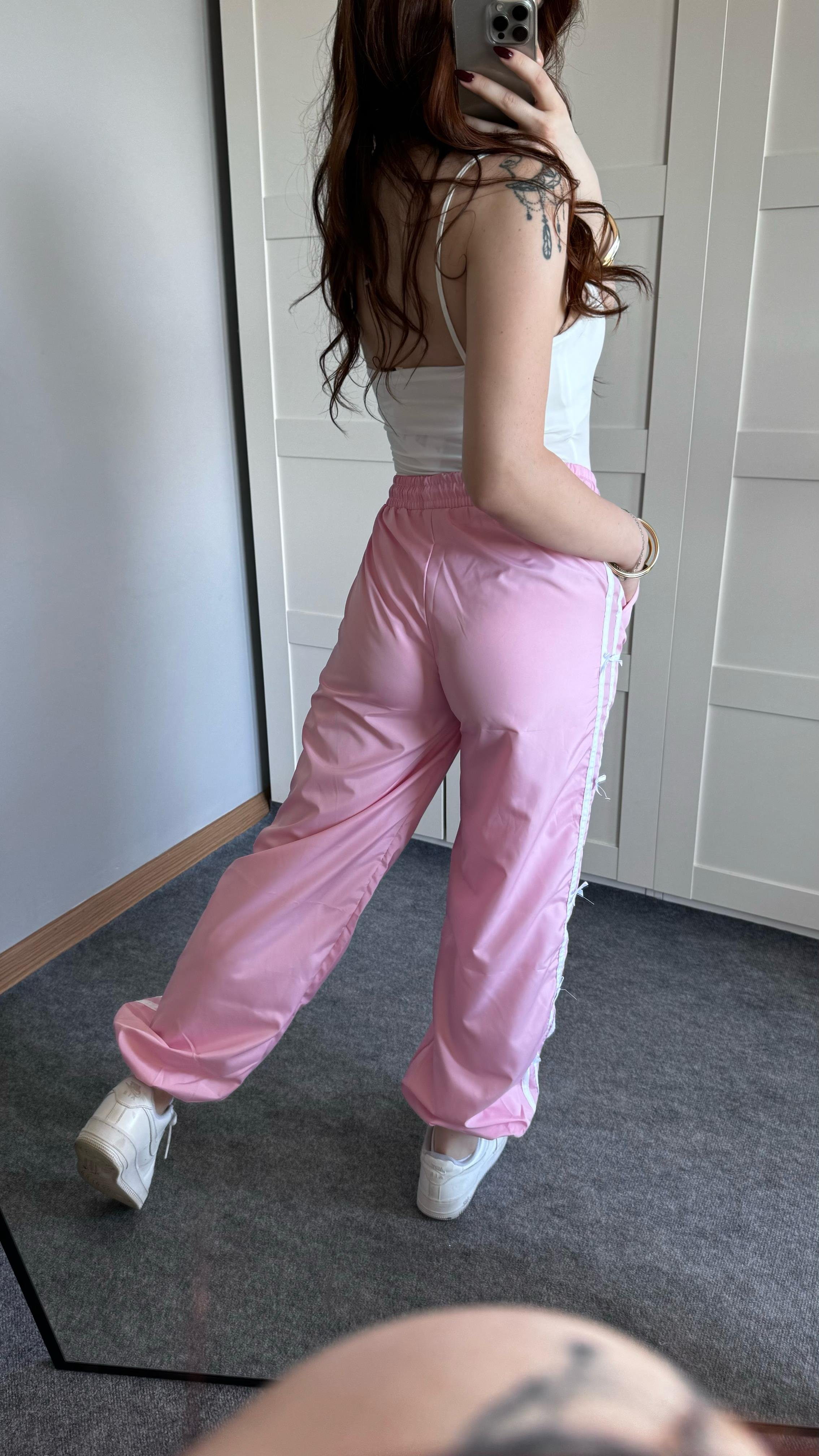 Paraşüt Fiyonk Pembe Eşofman