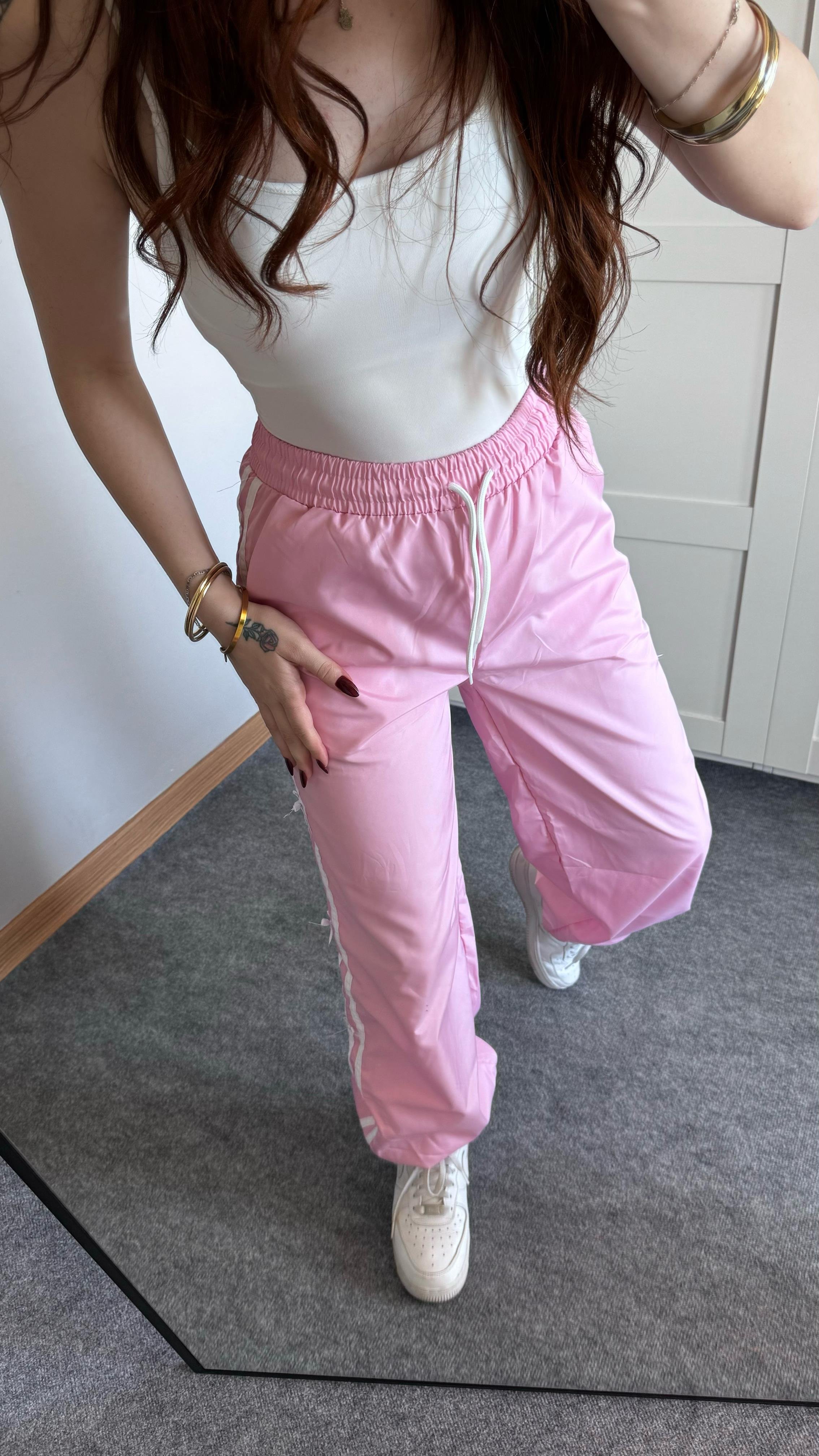 Paraşüt Fiyonk Pembe Eşofman