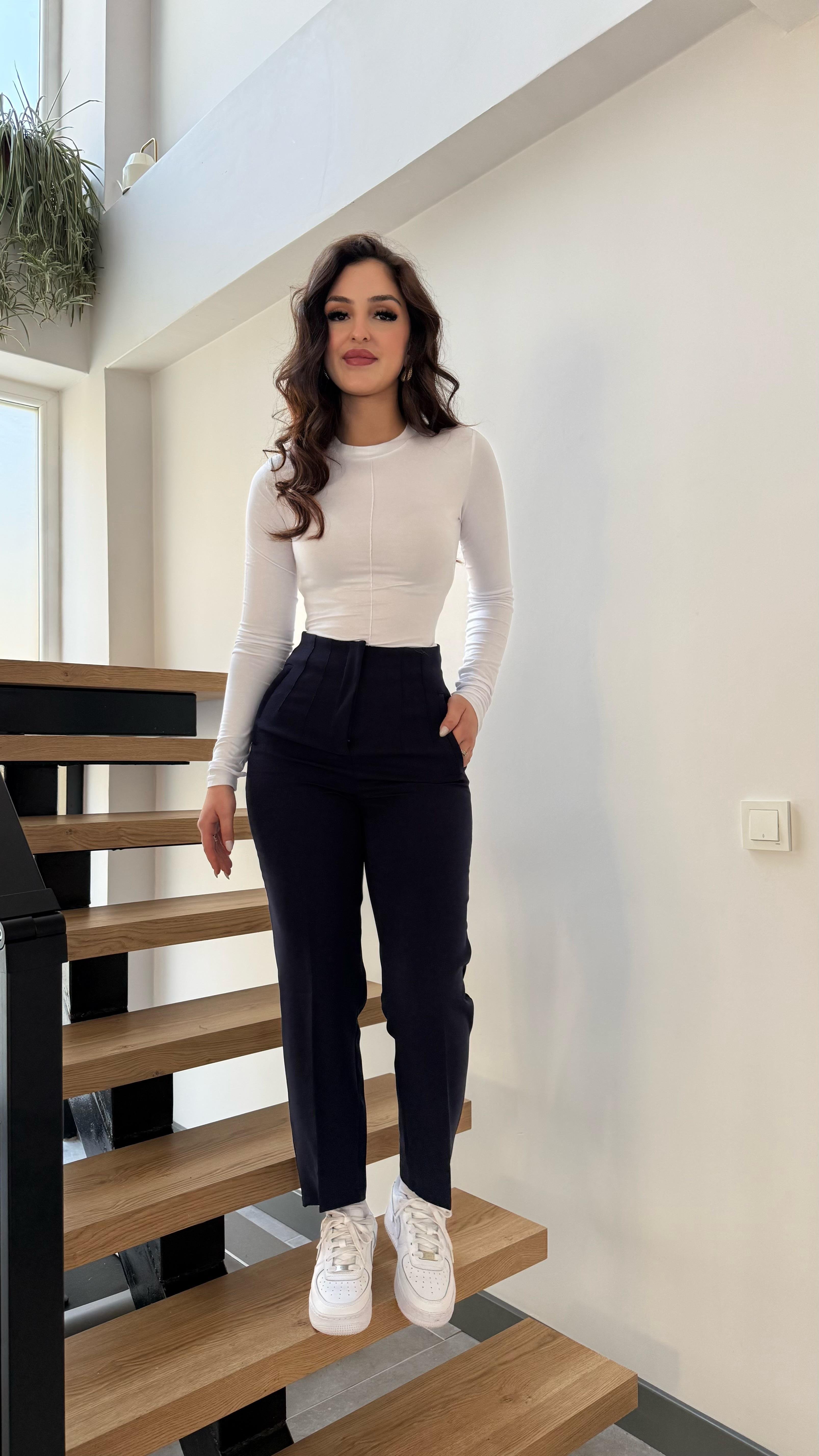 Pensli Kalem Pantolon Lacivert