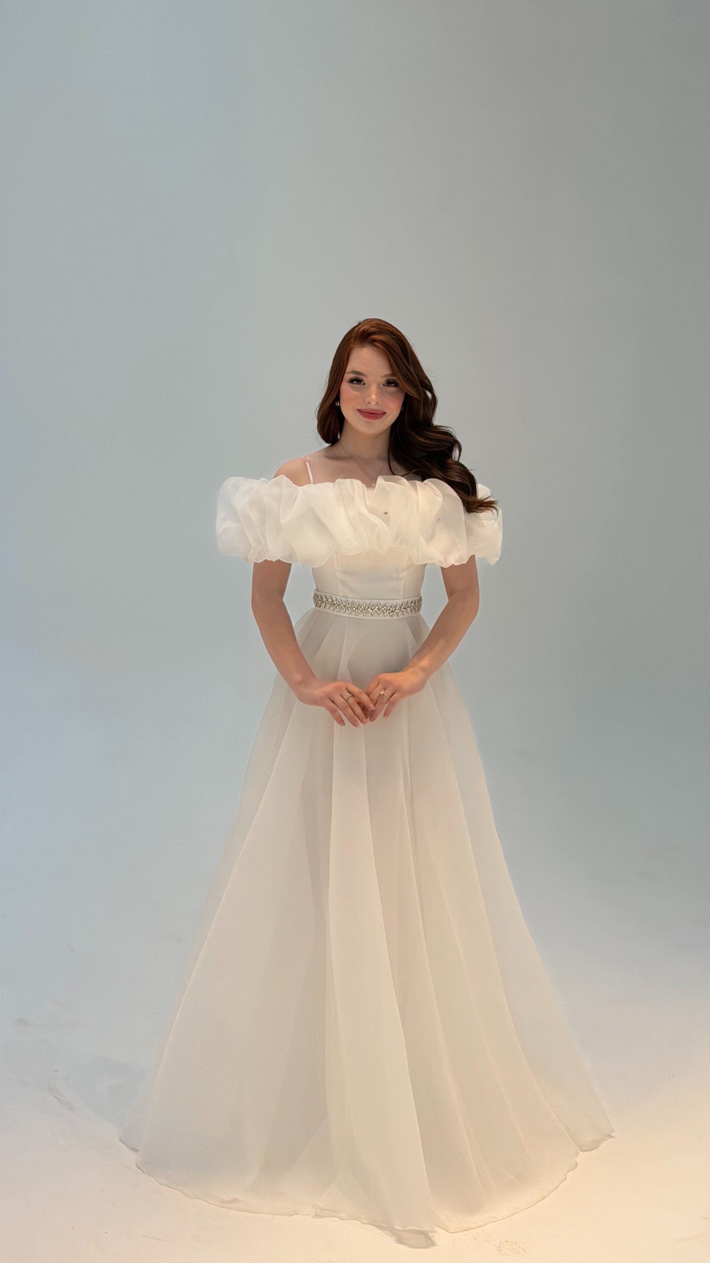 Peri Vibe Abiye Beyaz 