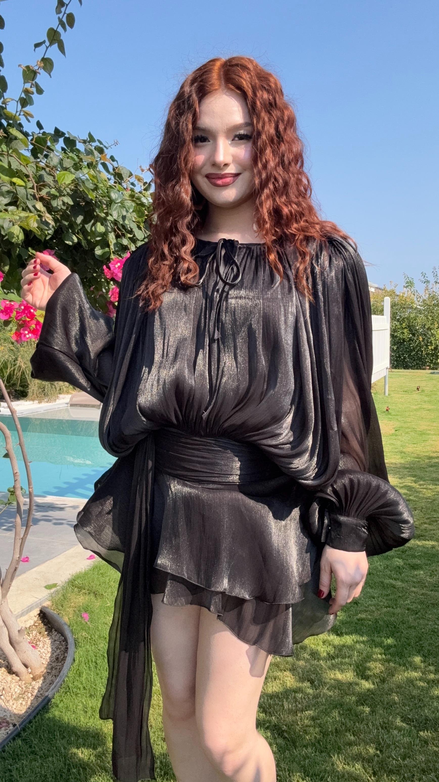 Pinterest Lolita Elbise Siyah