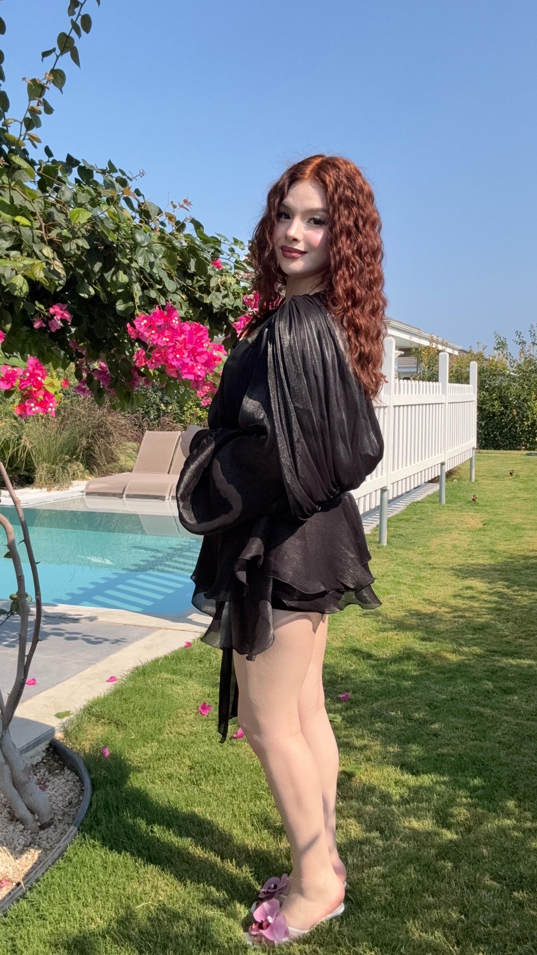 Pinterest Lolita Elbise Siyah