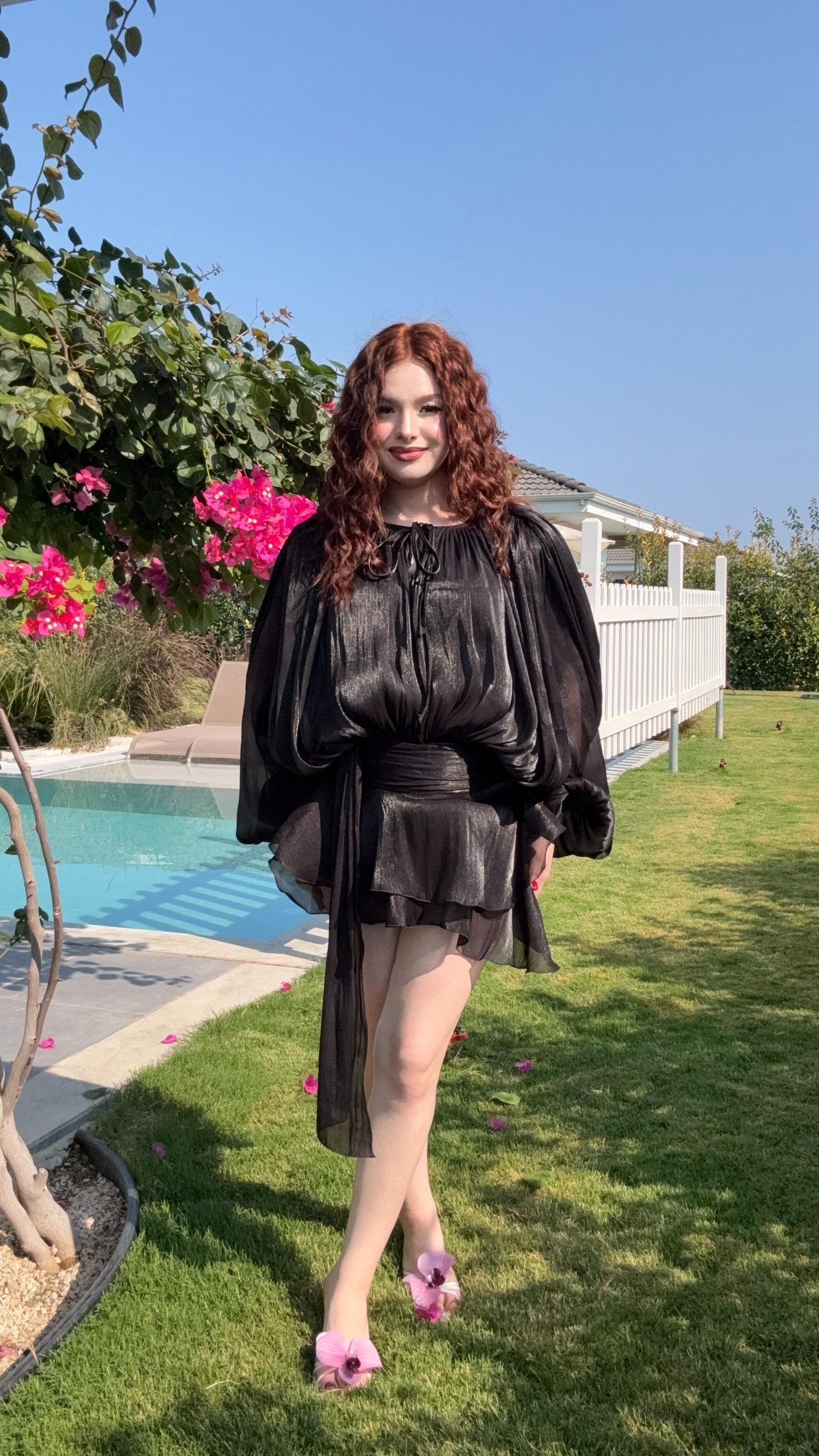 Pinterest Lolita Elbise Siyah