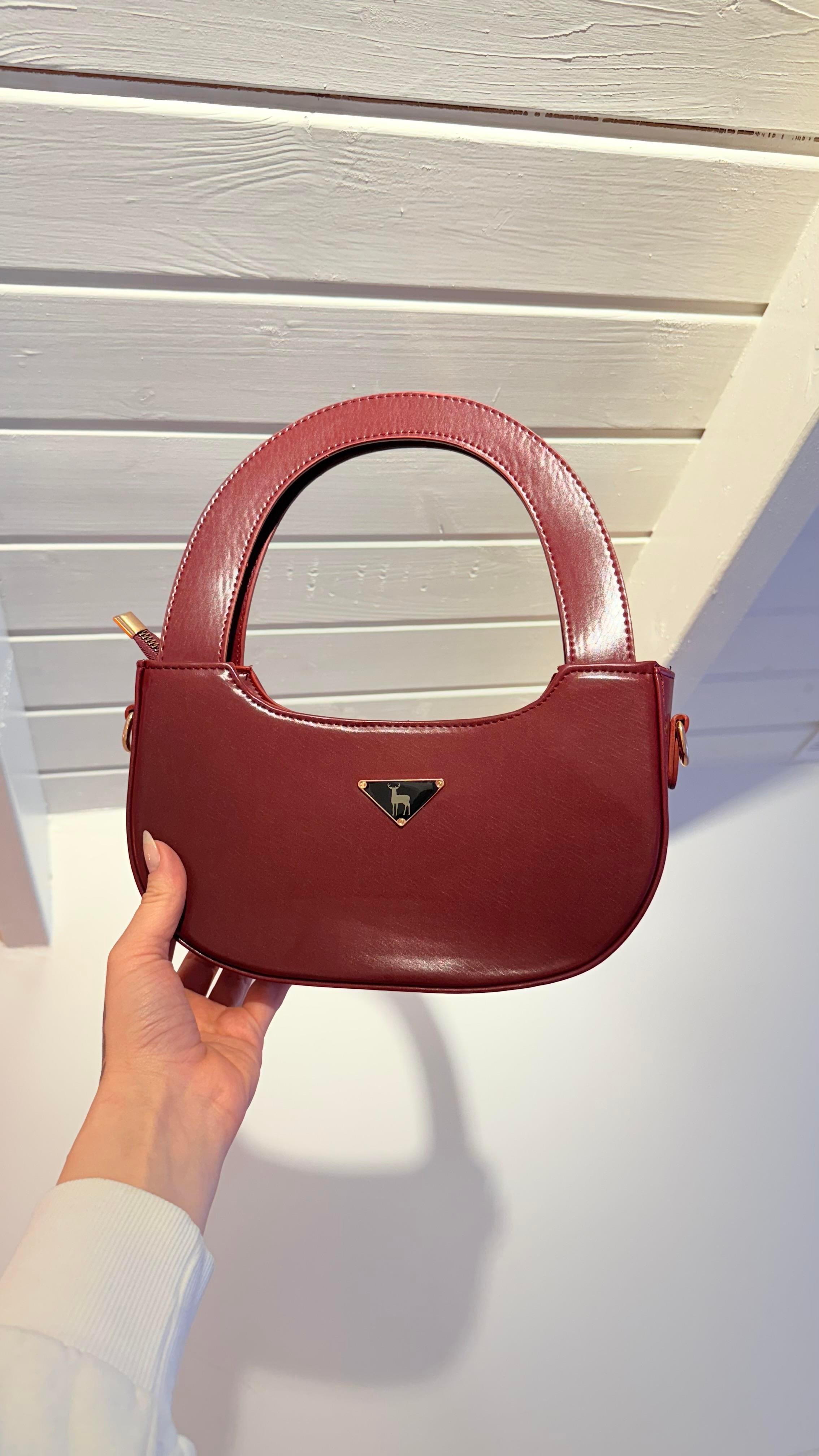 Prada Boss Çanta Bordo