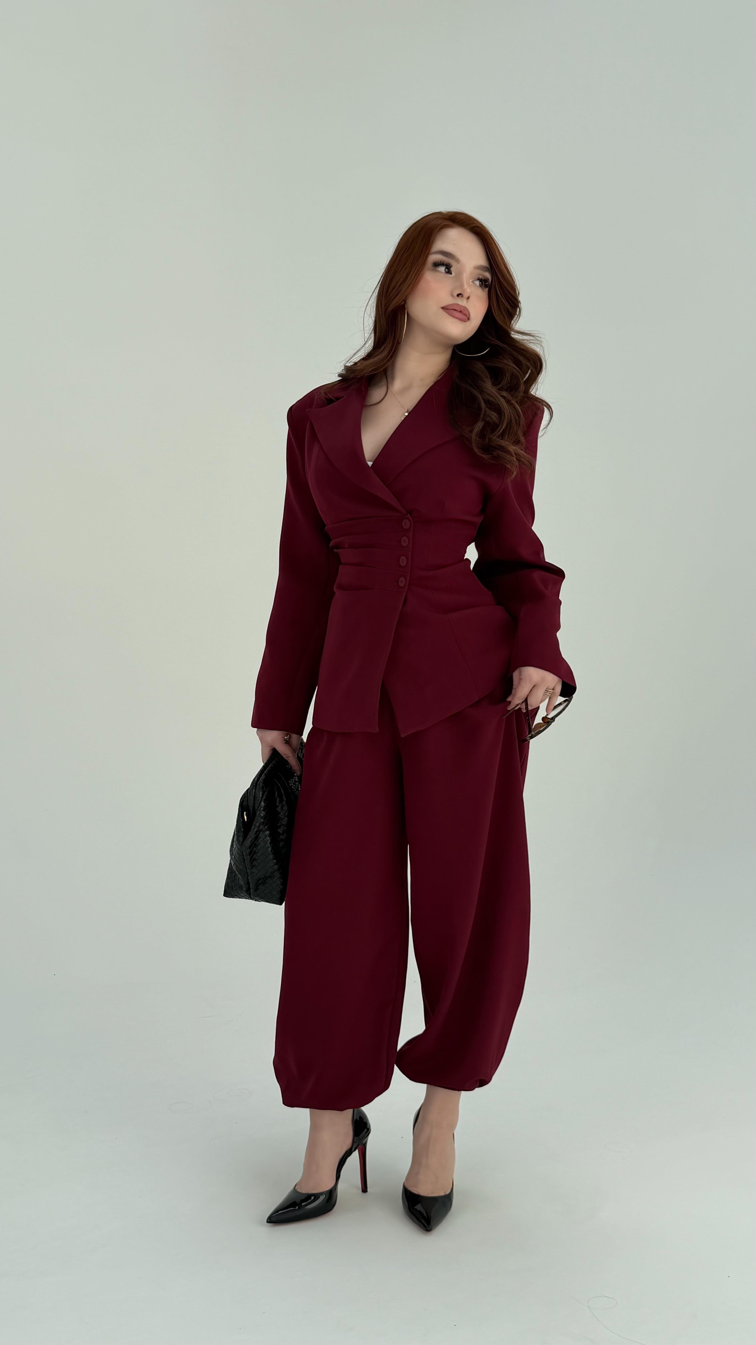 Prestij İkon Takım Bordo