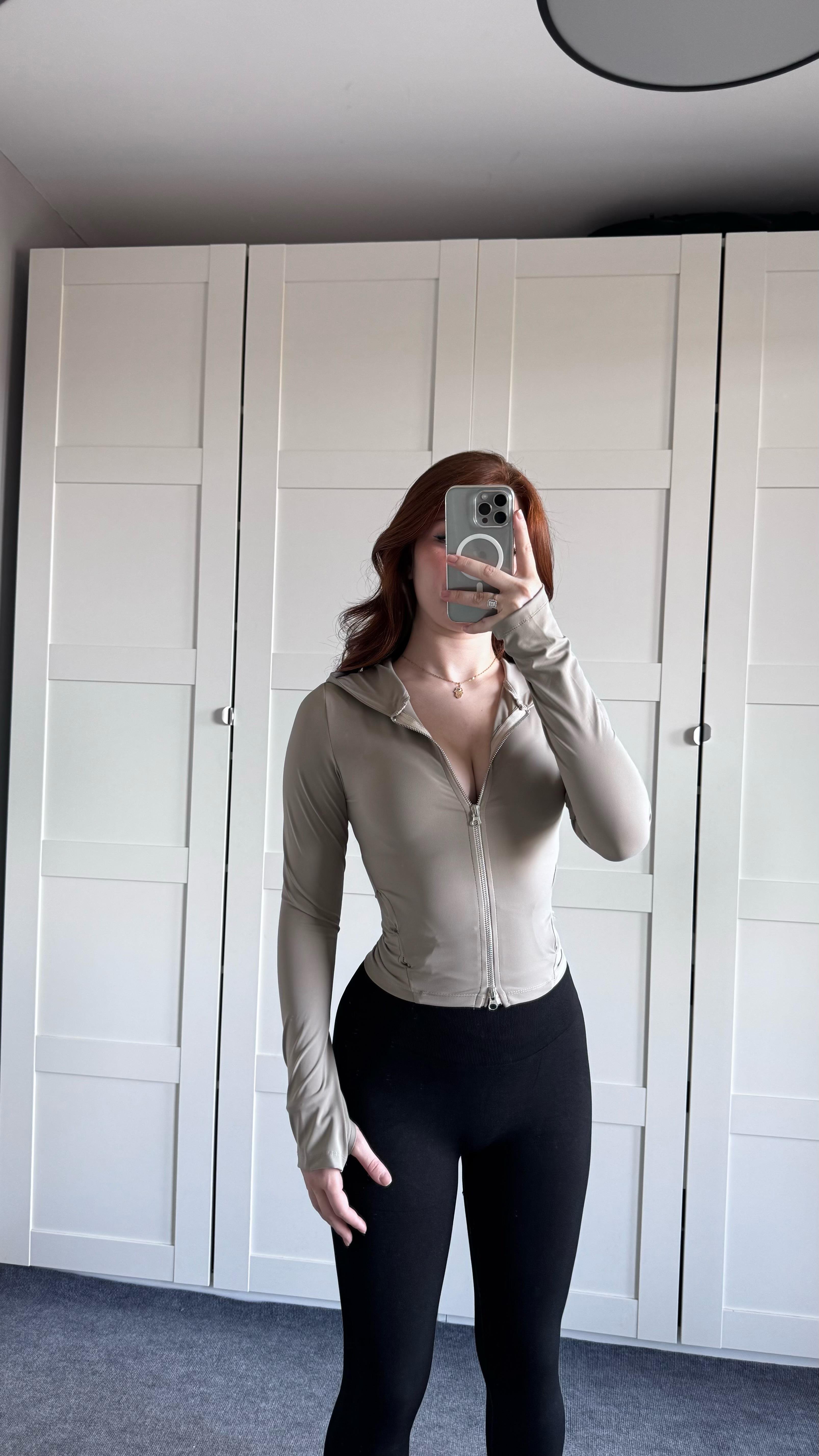 Range Mom Kapüşonlu Hırka Vizon
