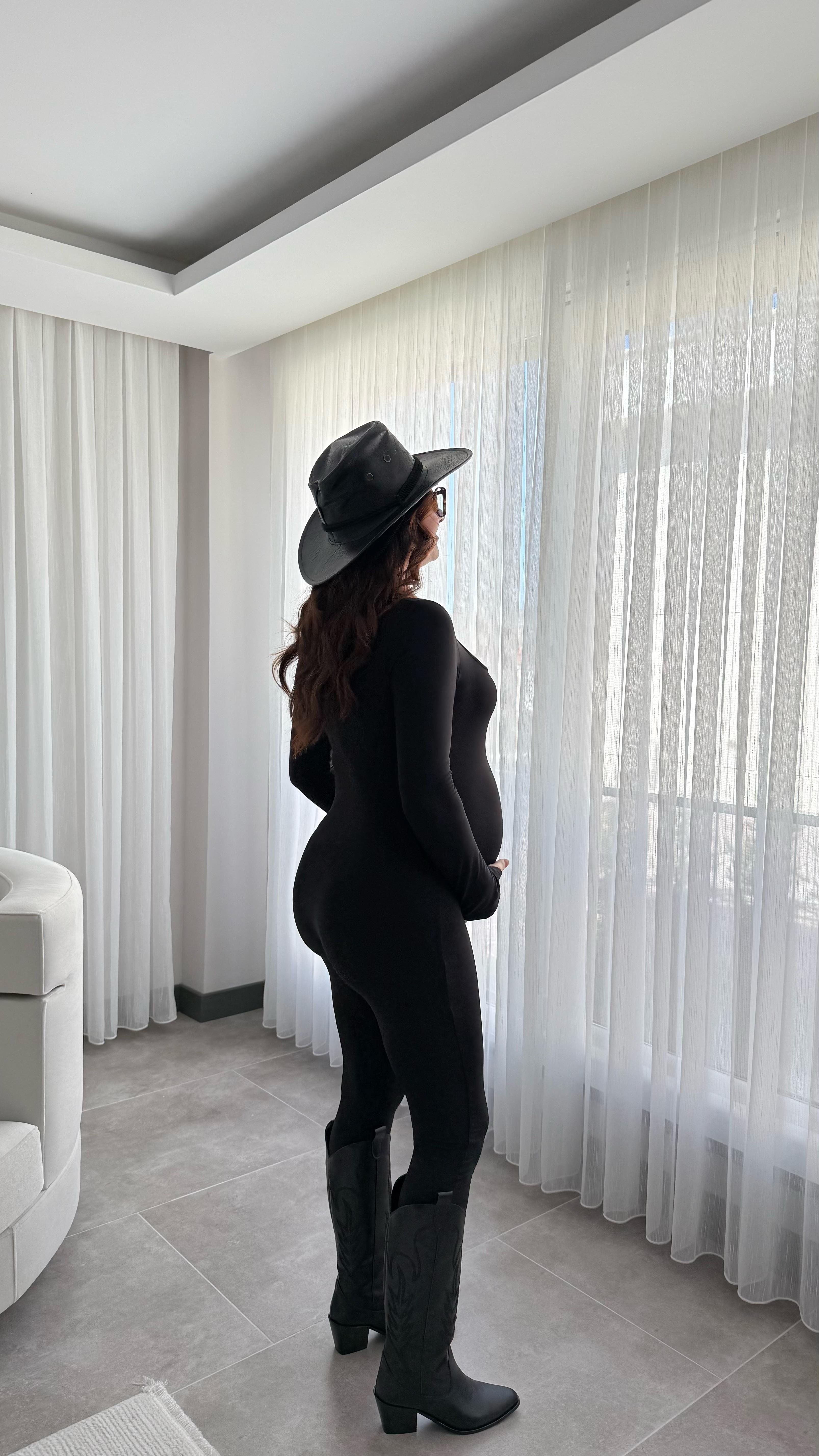 Range Mom Polyamid Tulum Siyah