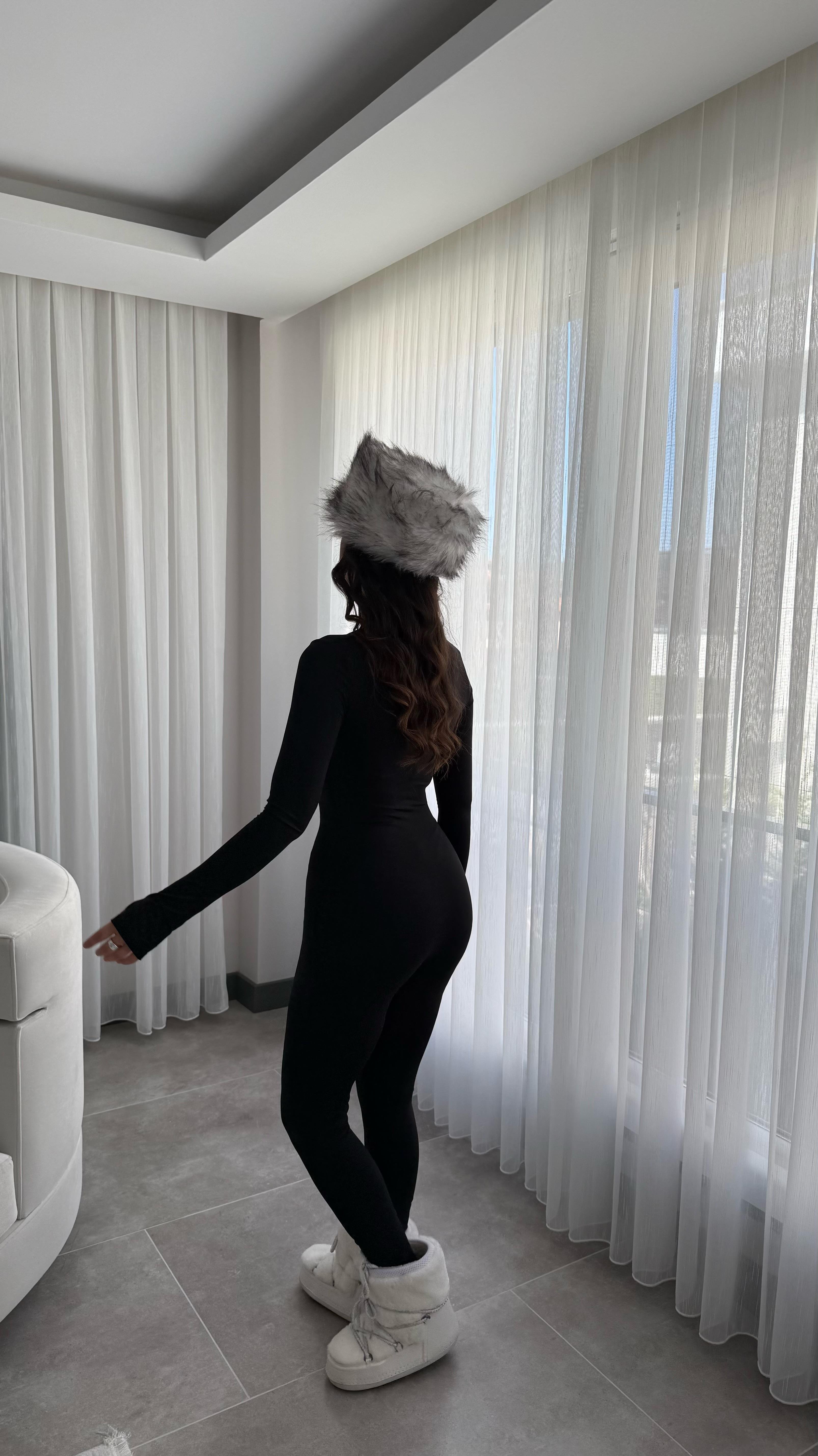 Range Mom Polyamid Tulum Siyah