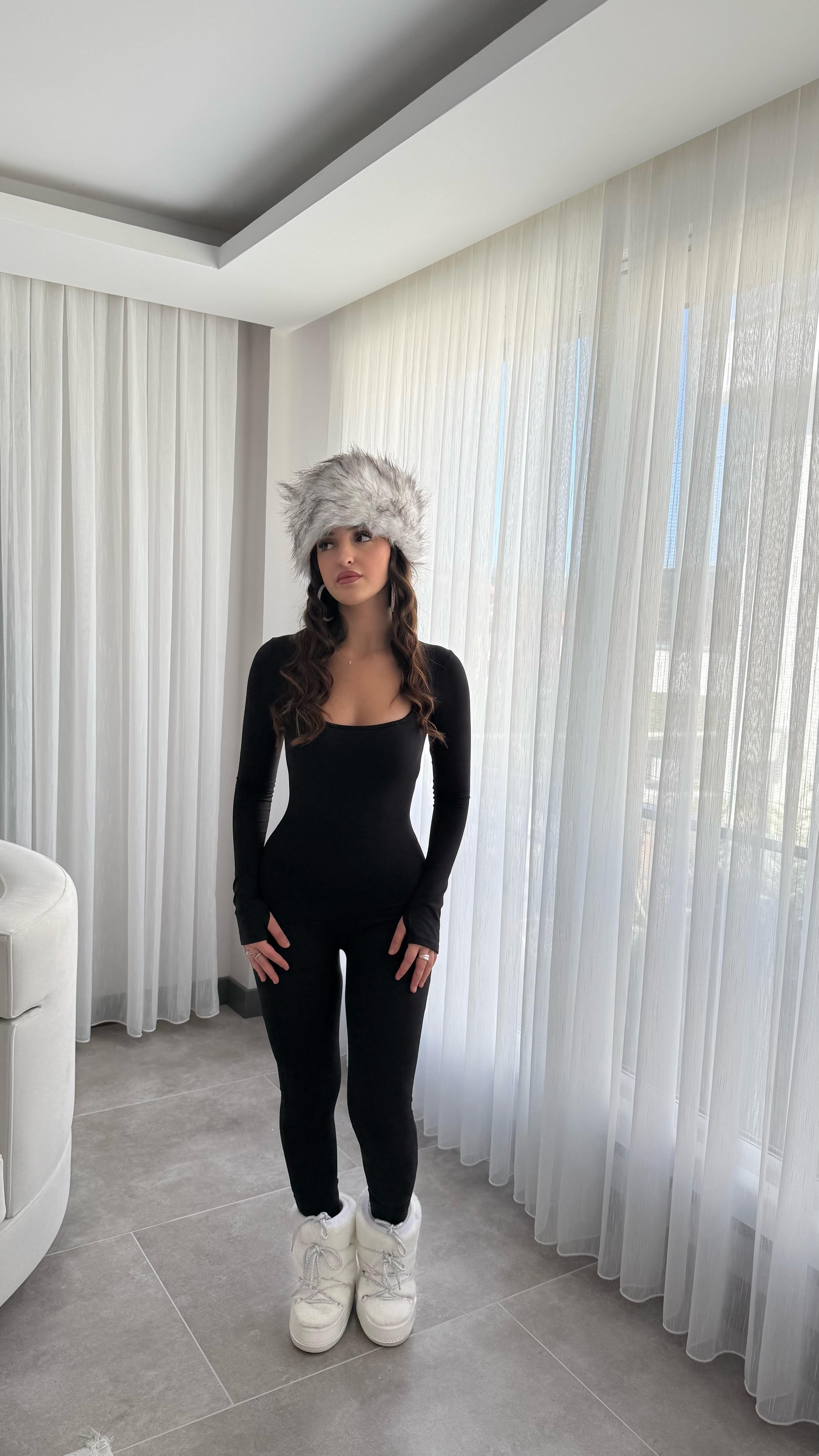 Range Mom Polyamid Tulum Siyah