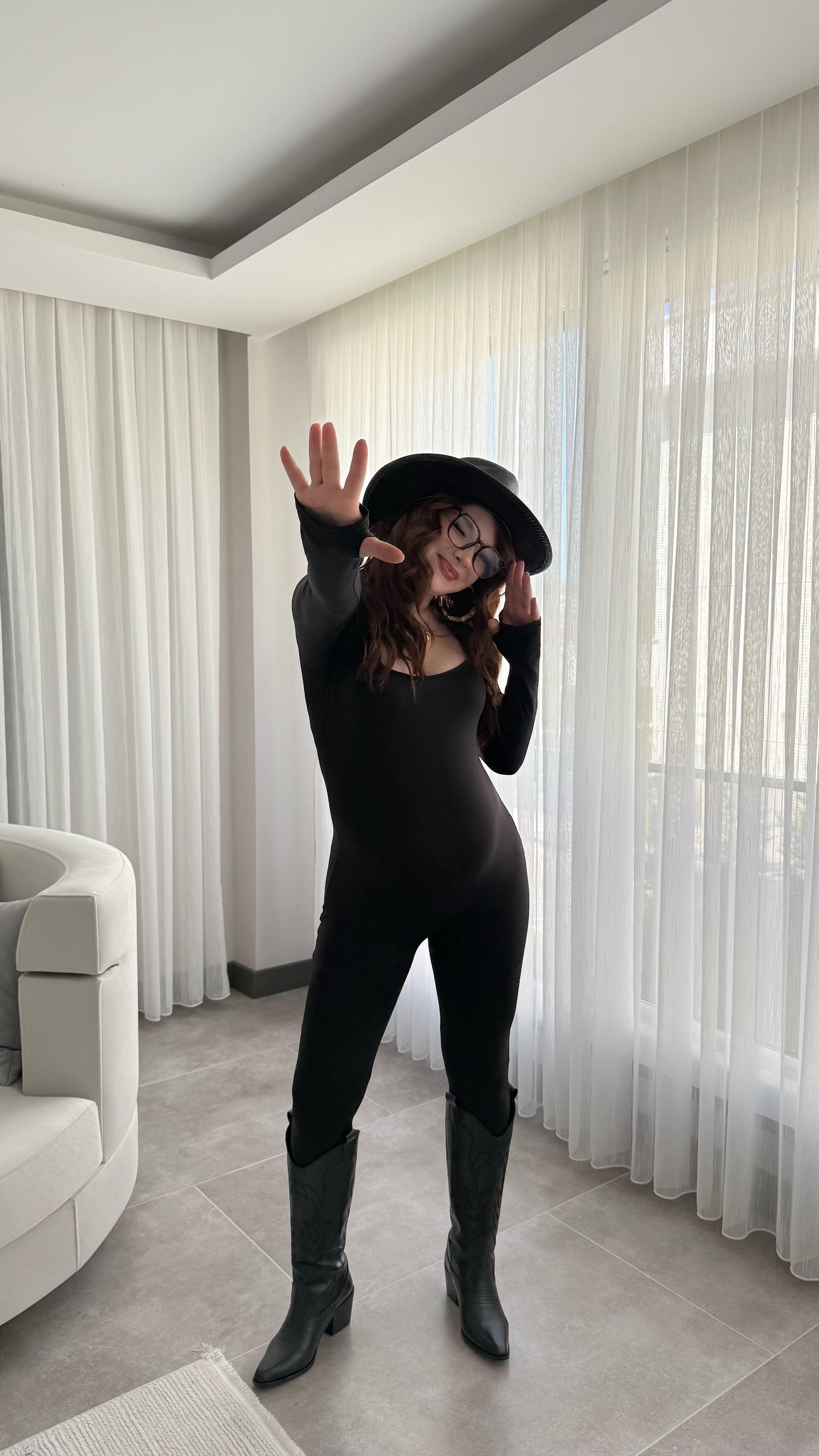 Range Mom Polyamid Tulum Siyah