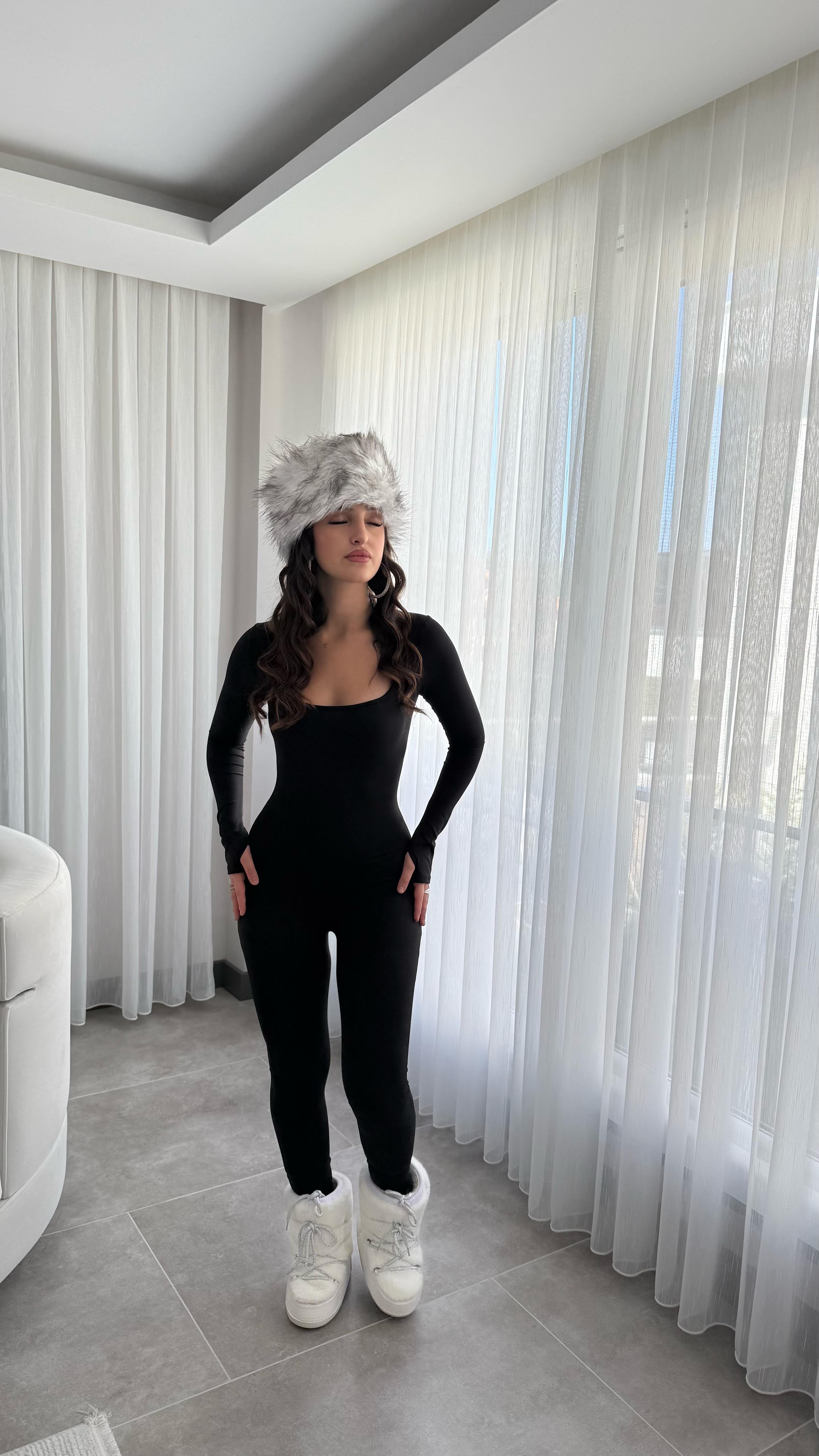 Range Mom Polyamid Tulum Siyah