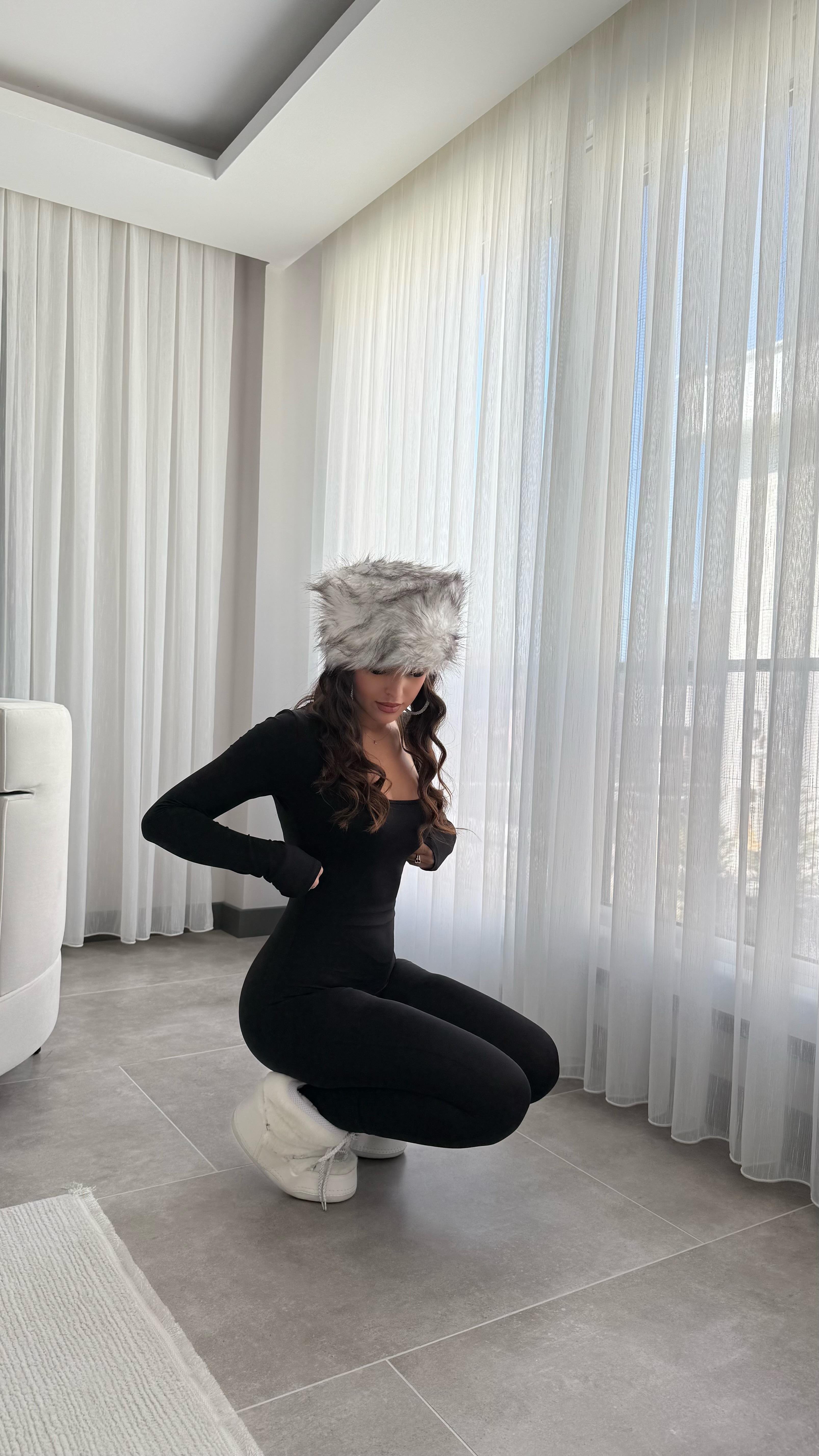 Range Mom Polyamid Tulum Siyah