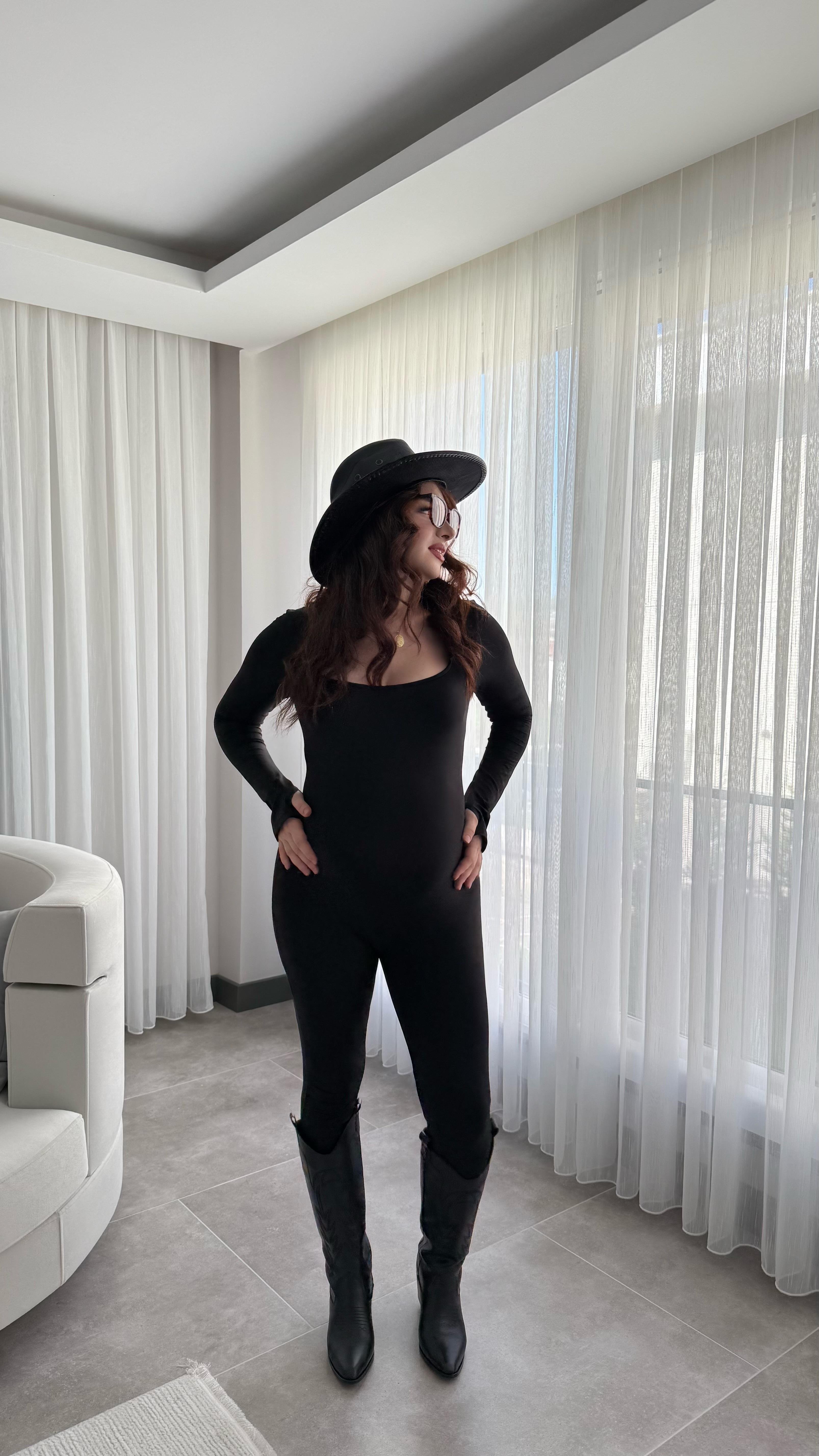 Range Mom Polyamid Tulum Siyah