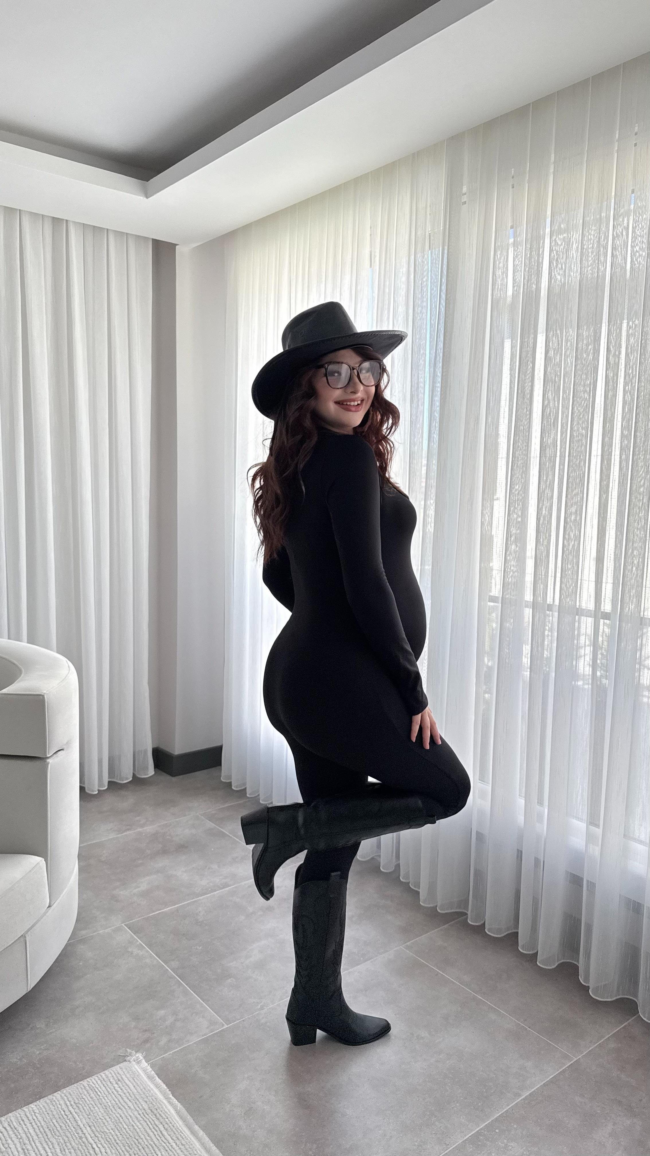 Range Mom Polyamid Tulum Siyah