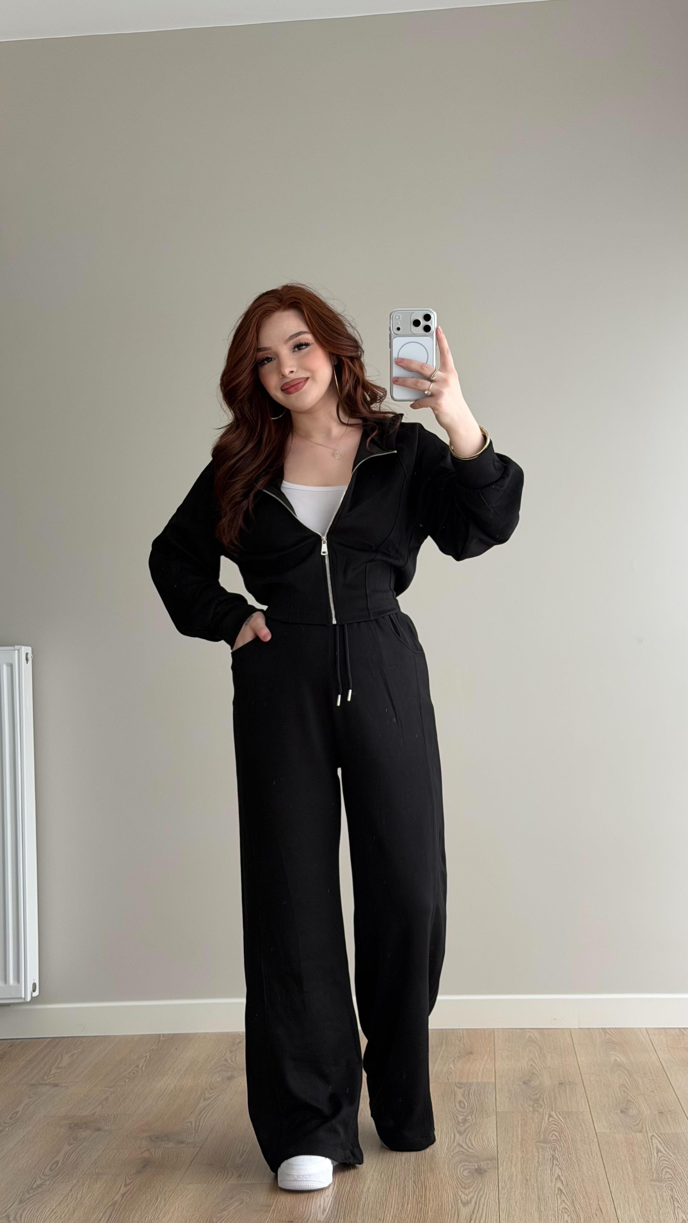 Relaxed Takım Siyah