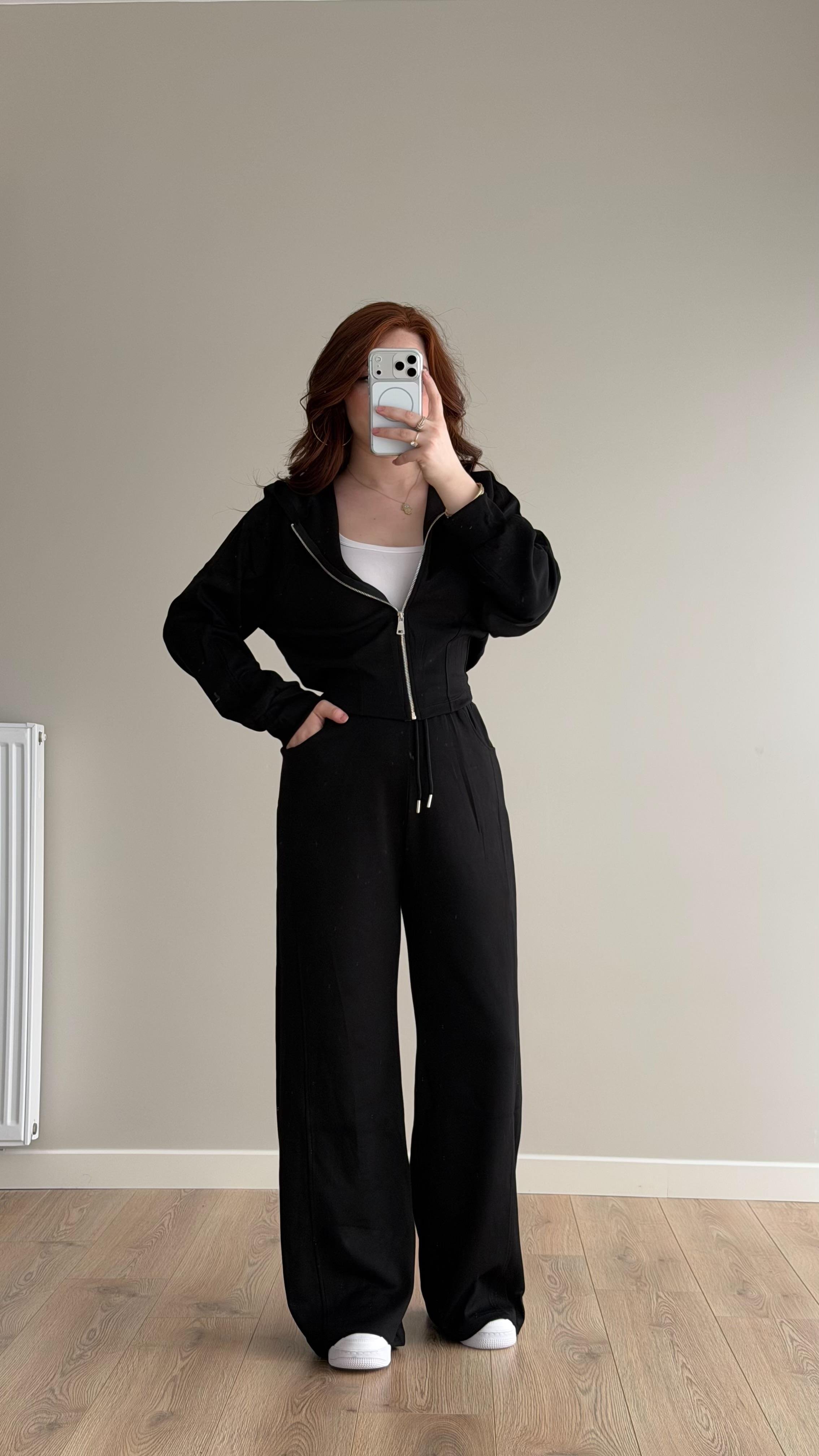 Relaxed Takım Siyah