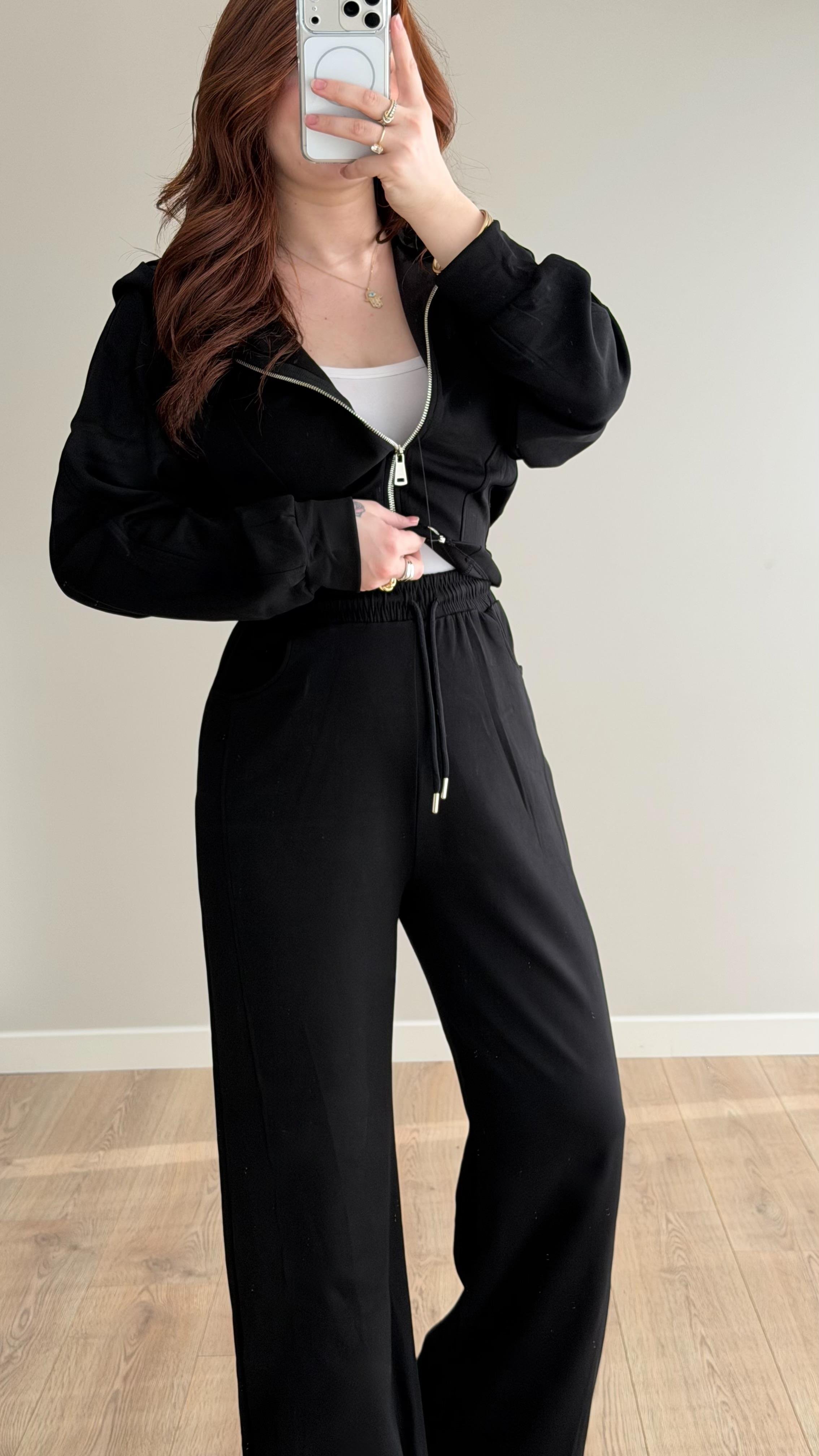 Relaxed Takım Siyah