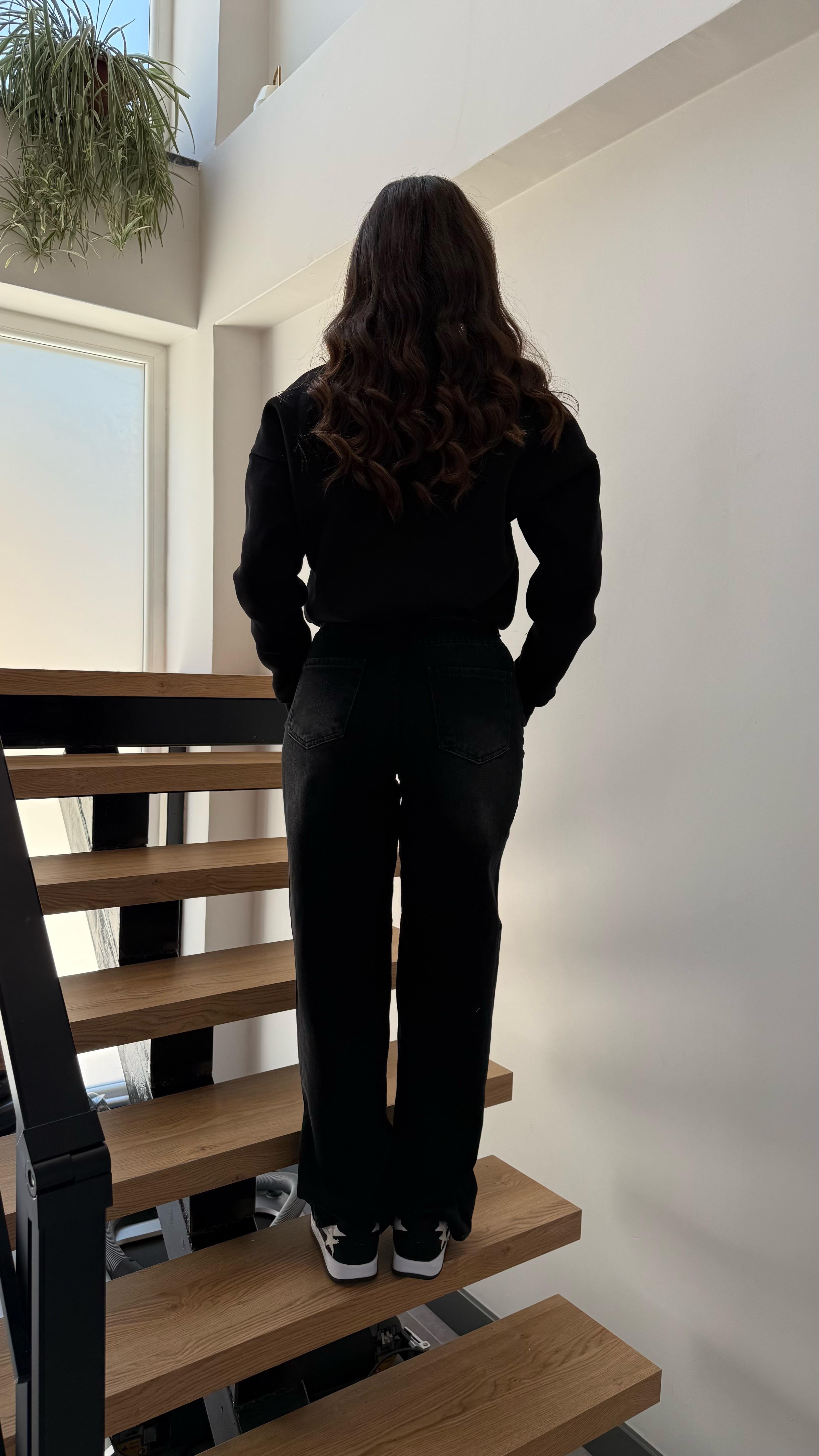 Retro Jeans Siyah
