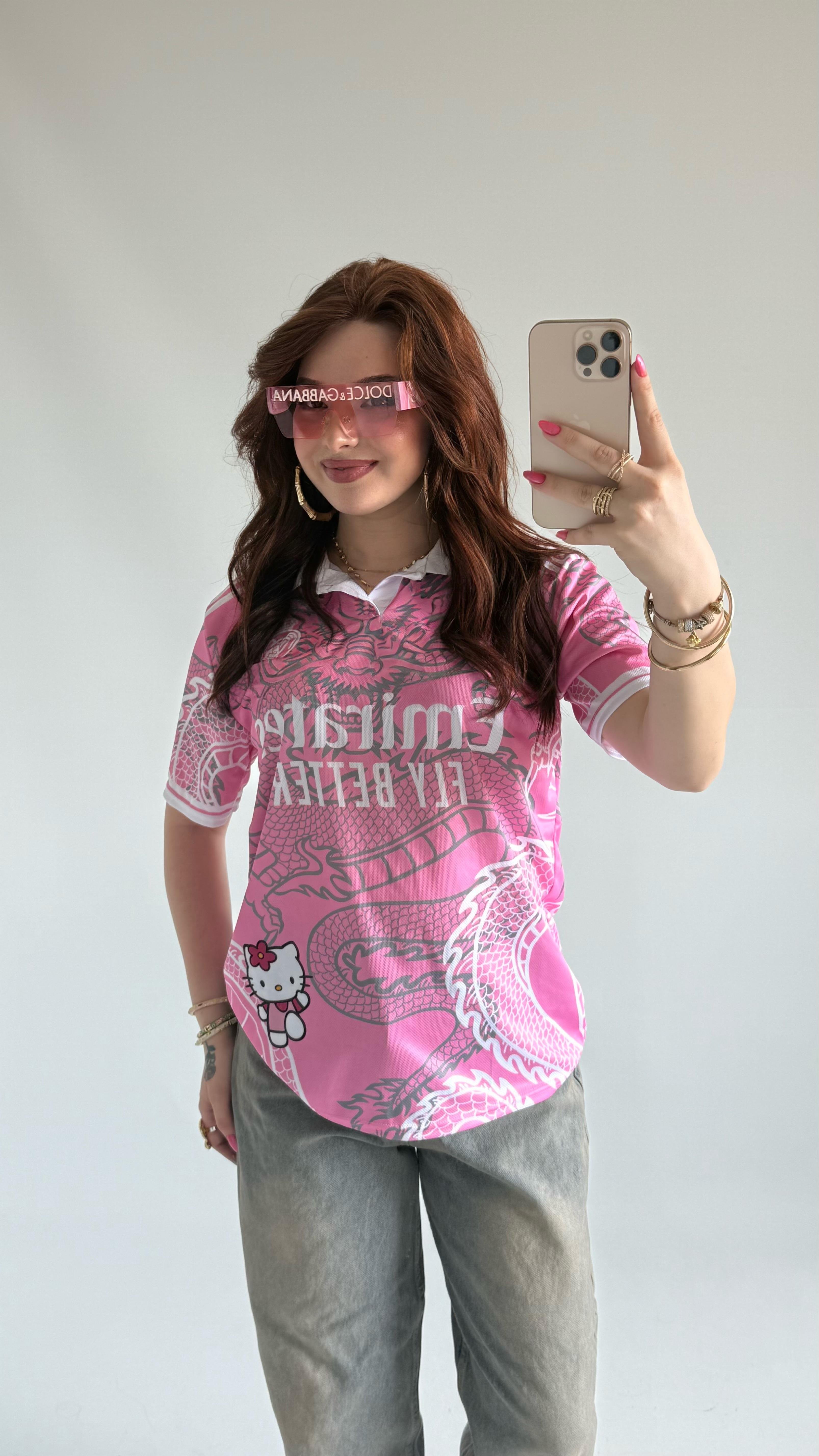 Riosan Jersey Forma Pembe