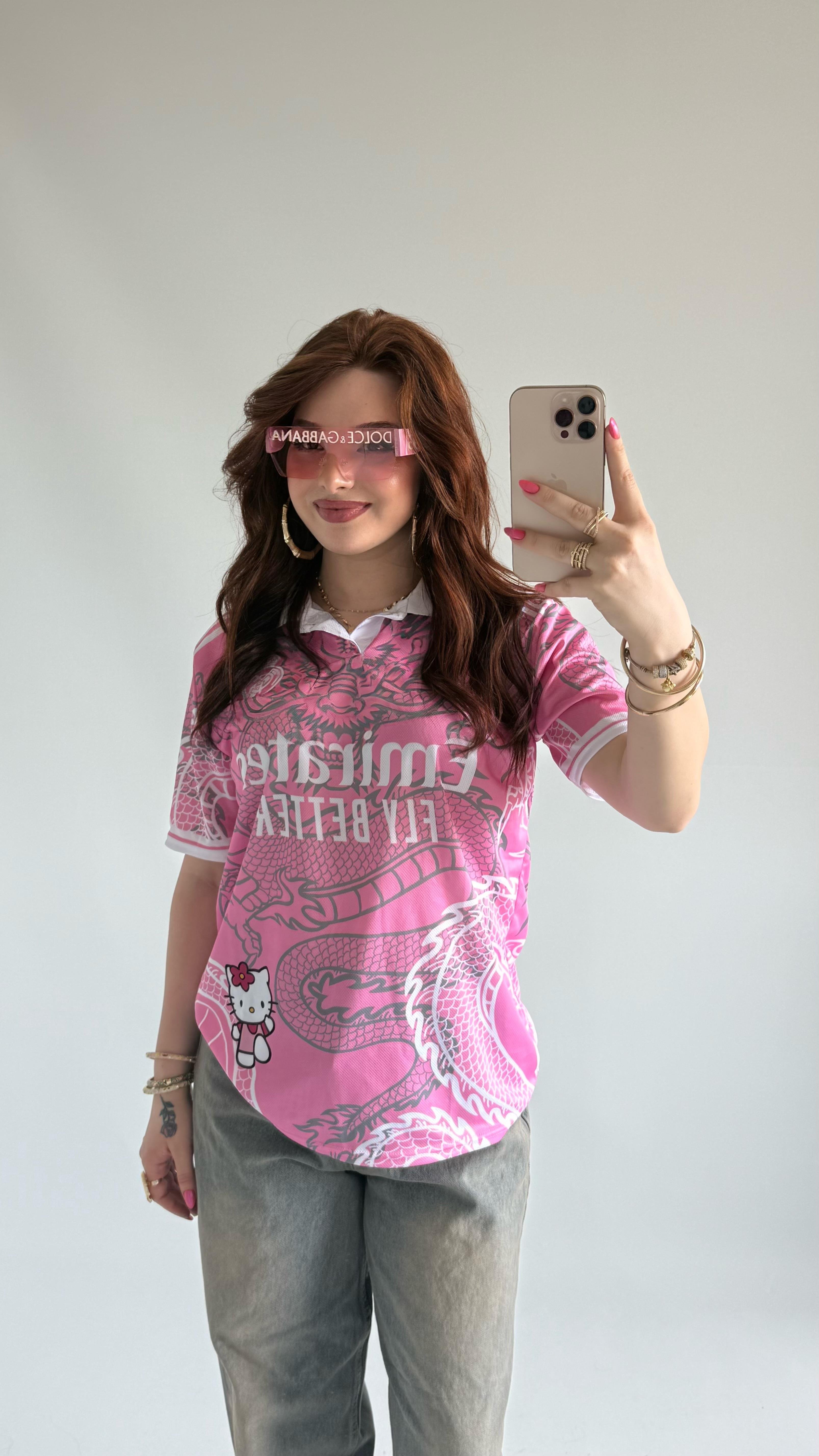 Riosan Jersey Forma Pembe