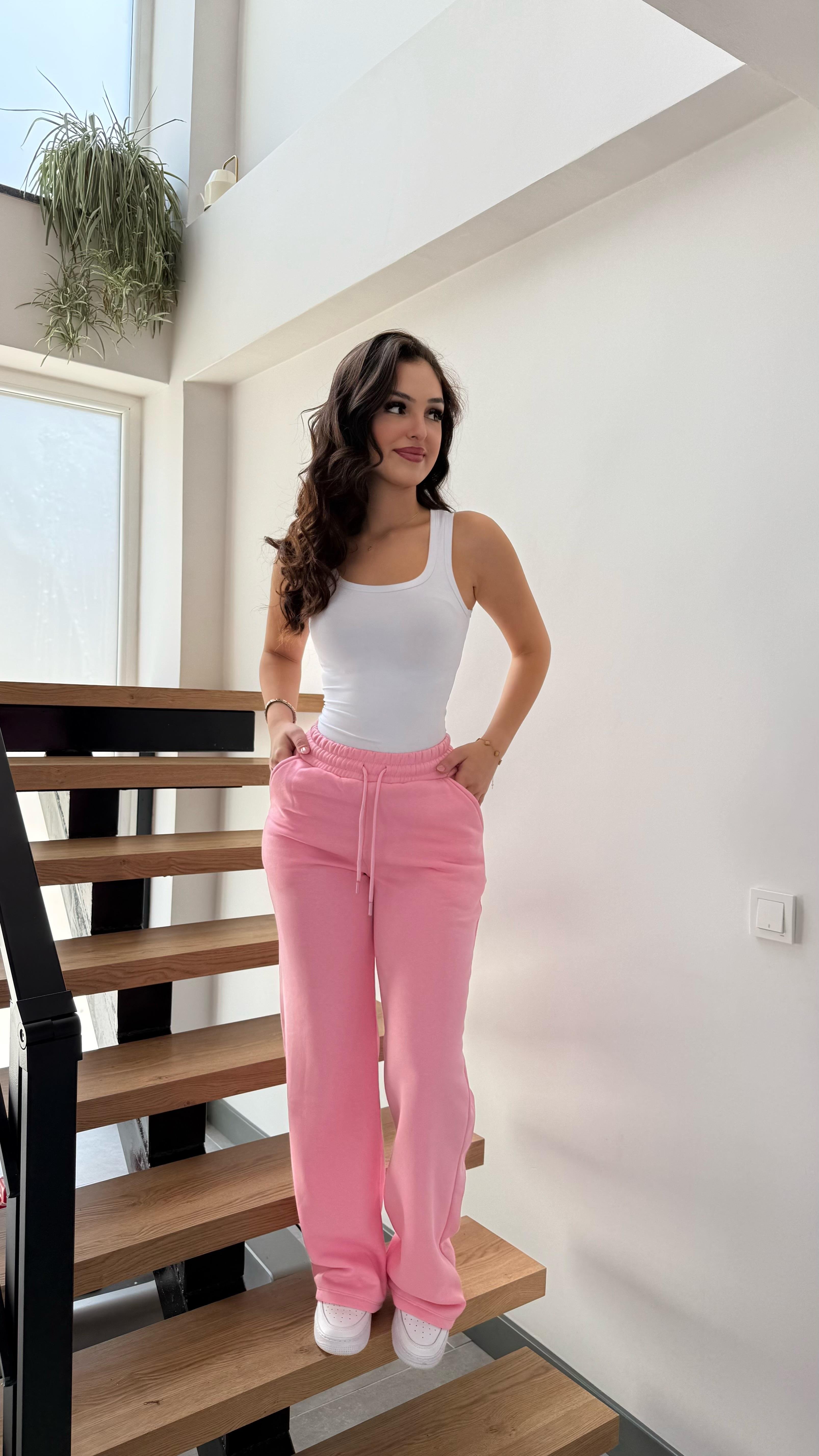 Salaş Plazzo Eşofman Pembe