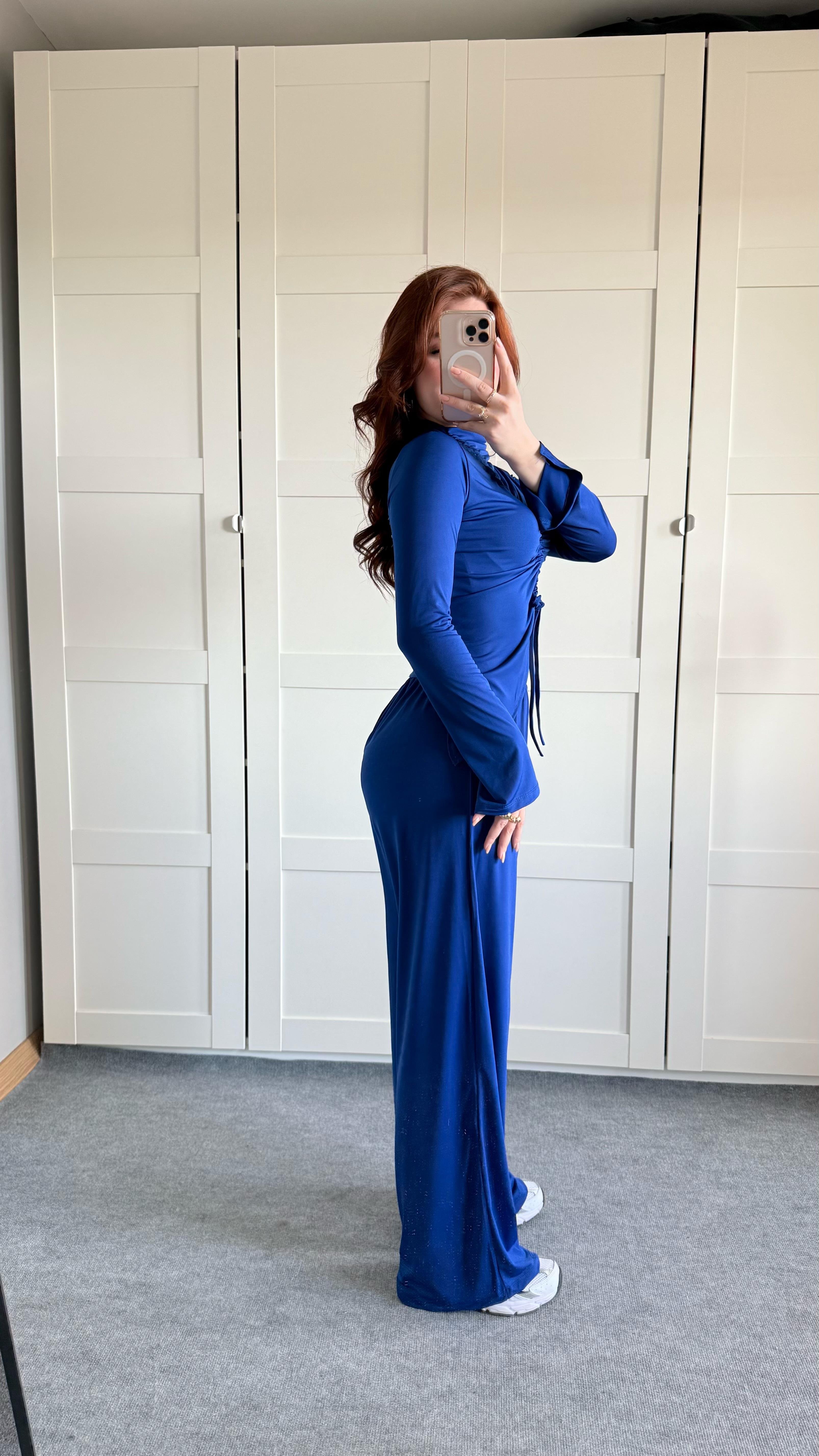 Sandy Büzgülü Takım Saks