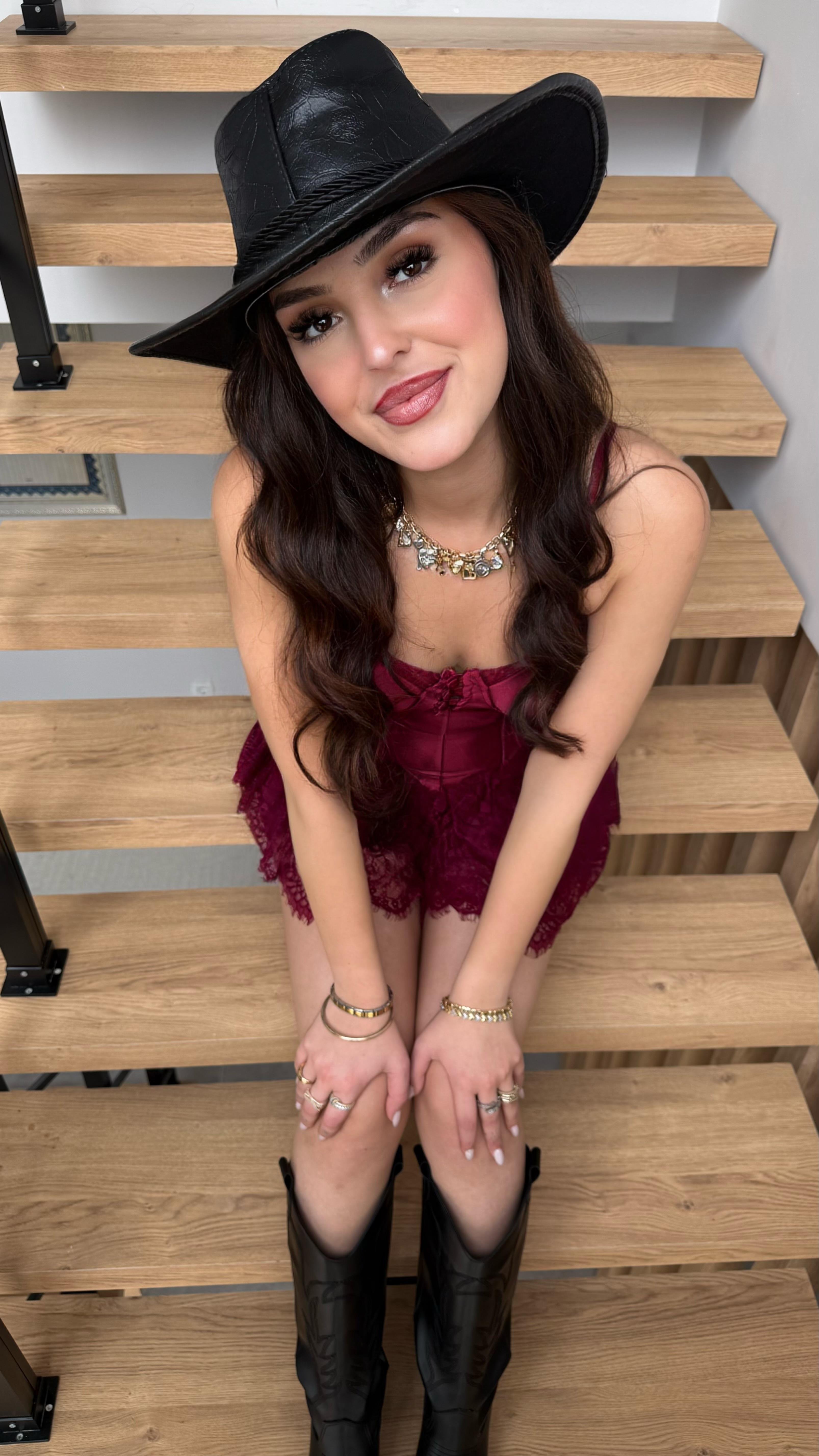 Saten Korse Dante Şortlu Elbise Mini Bordo 