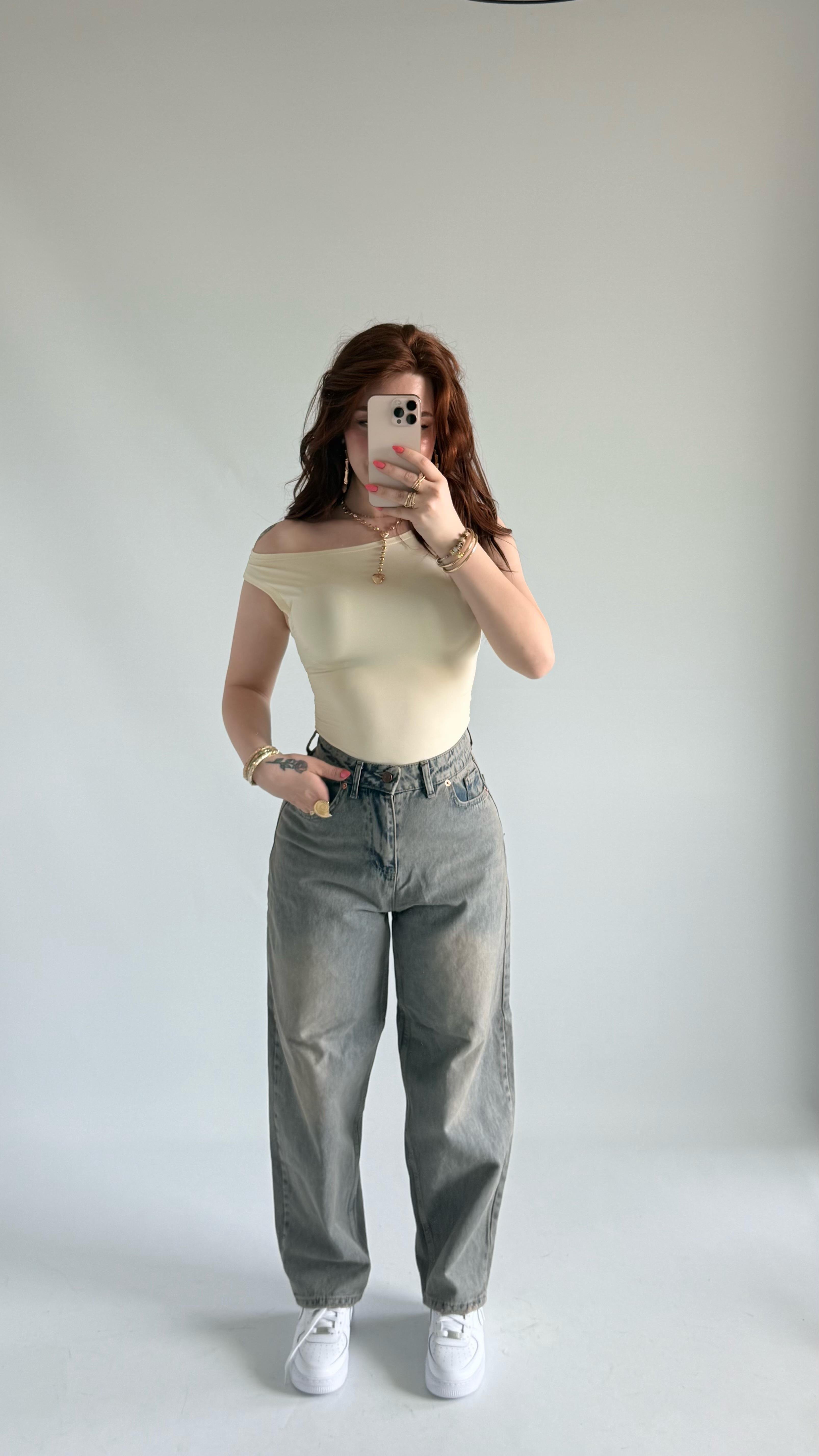 Secret Baggy Pantolon Eskitme
