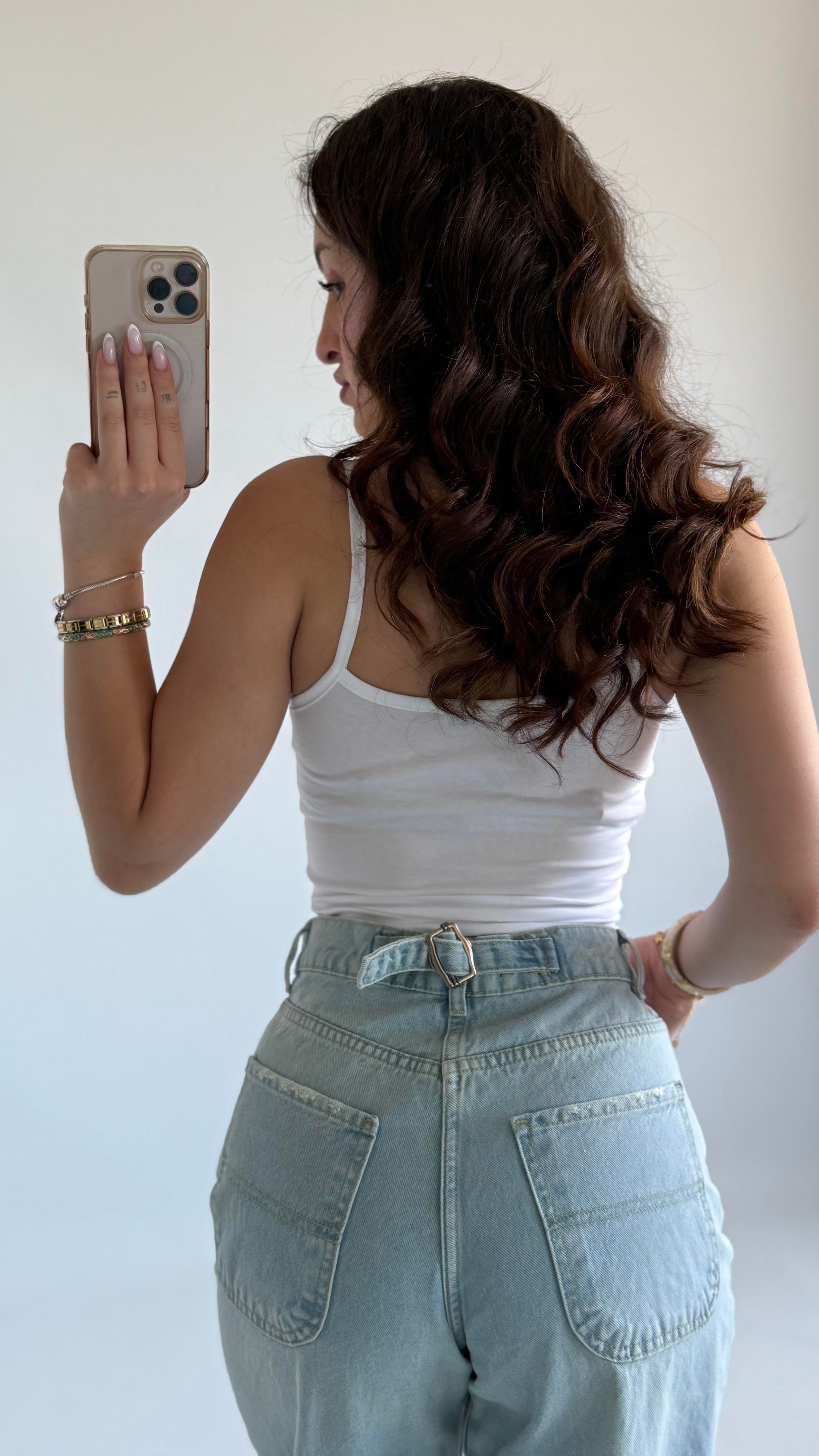Sitty Dantel Detay Crop Beyaz