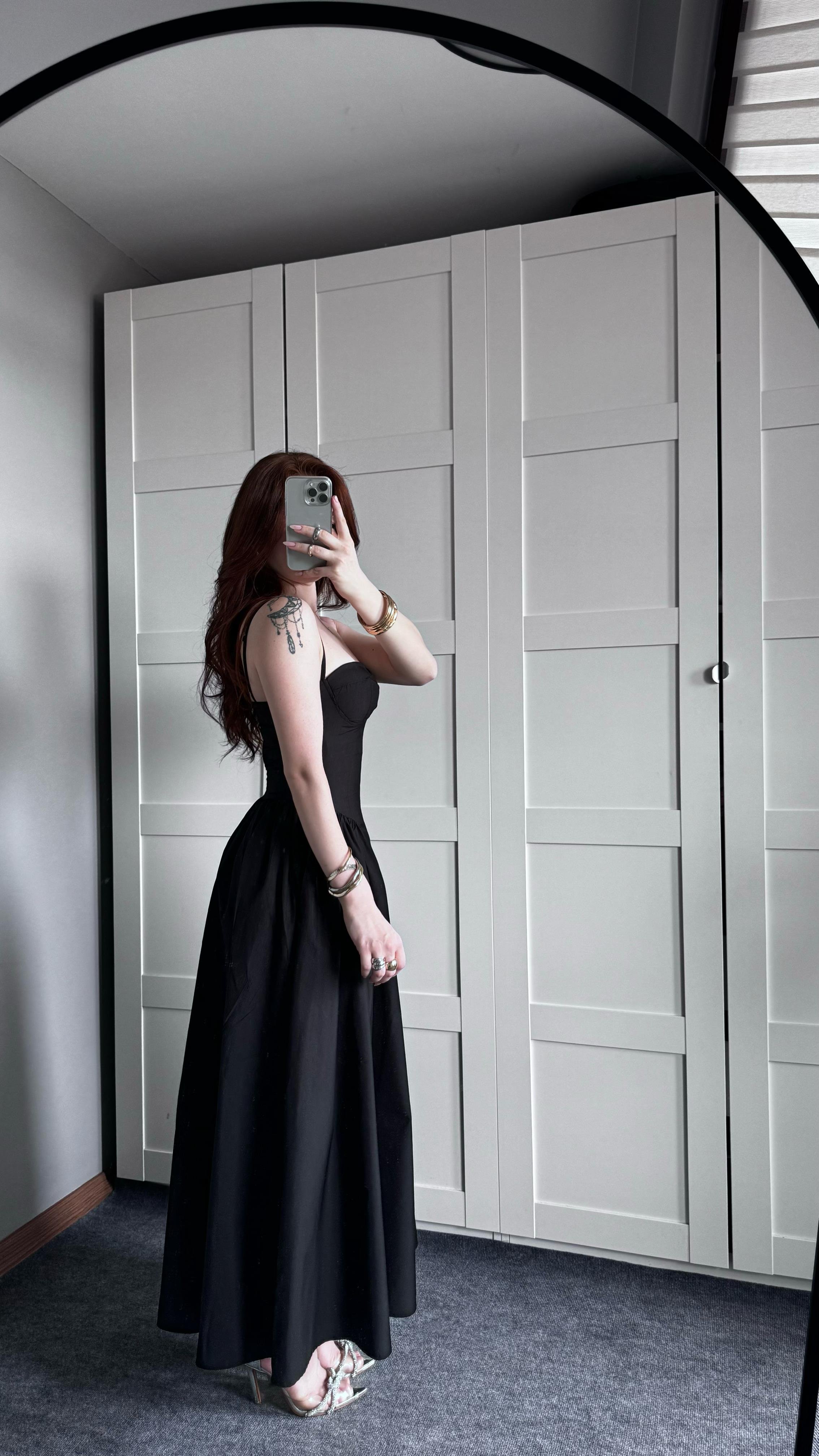 Sofia Siyah Elbise