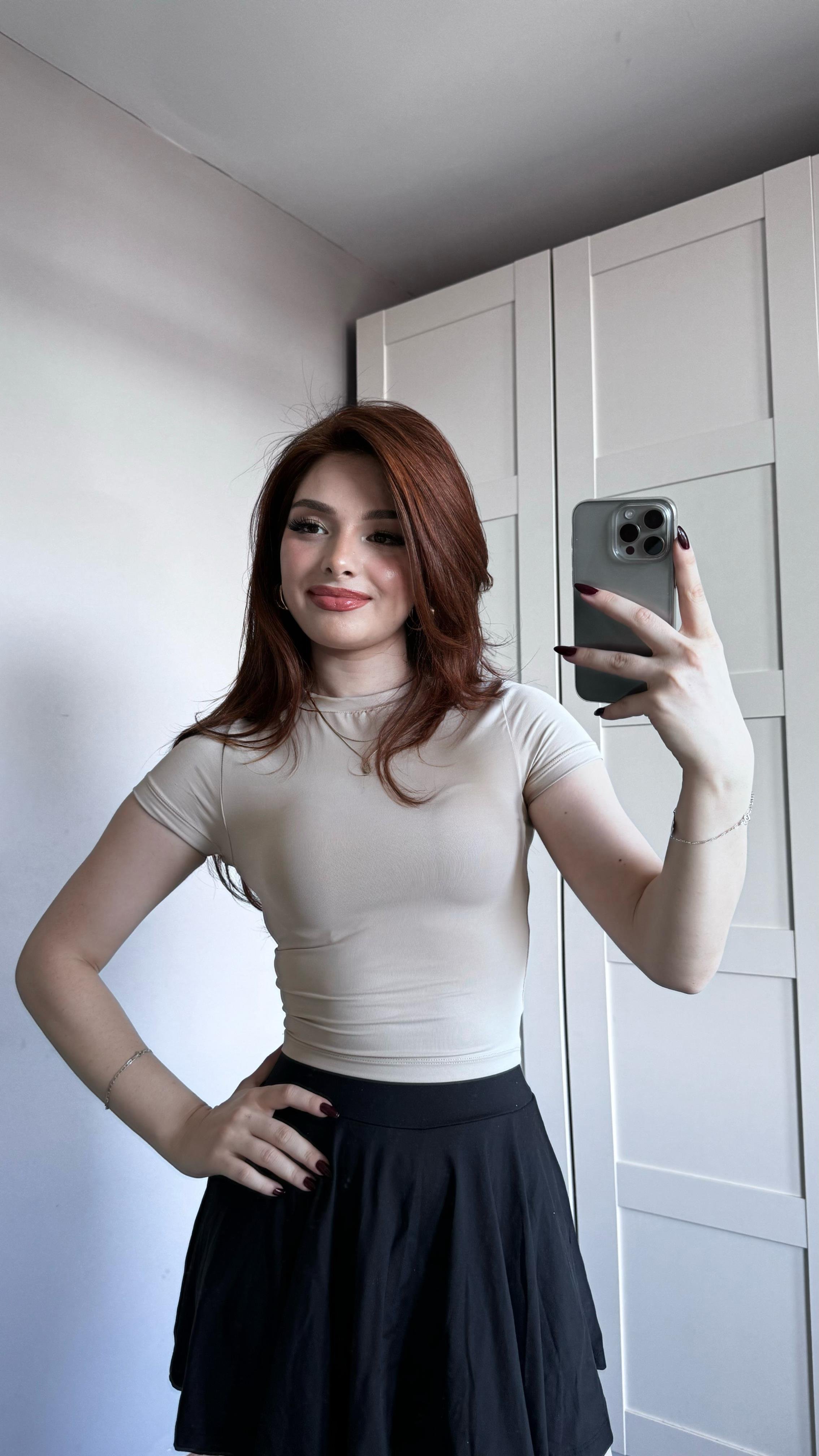 Soft Touch Bej Tişört