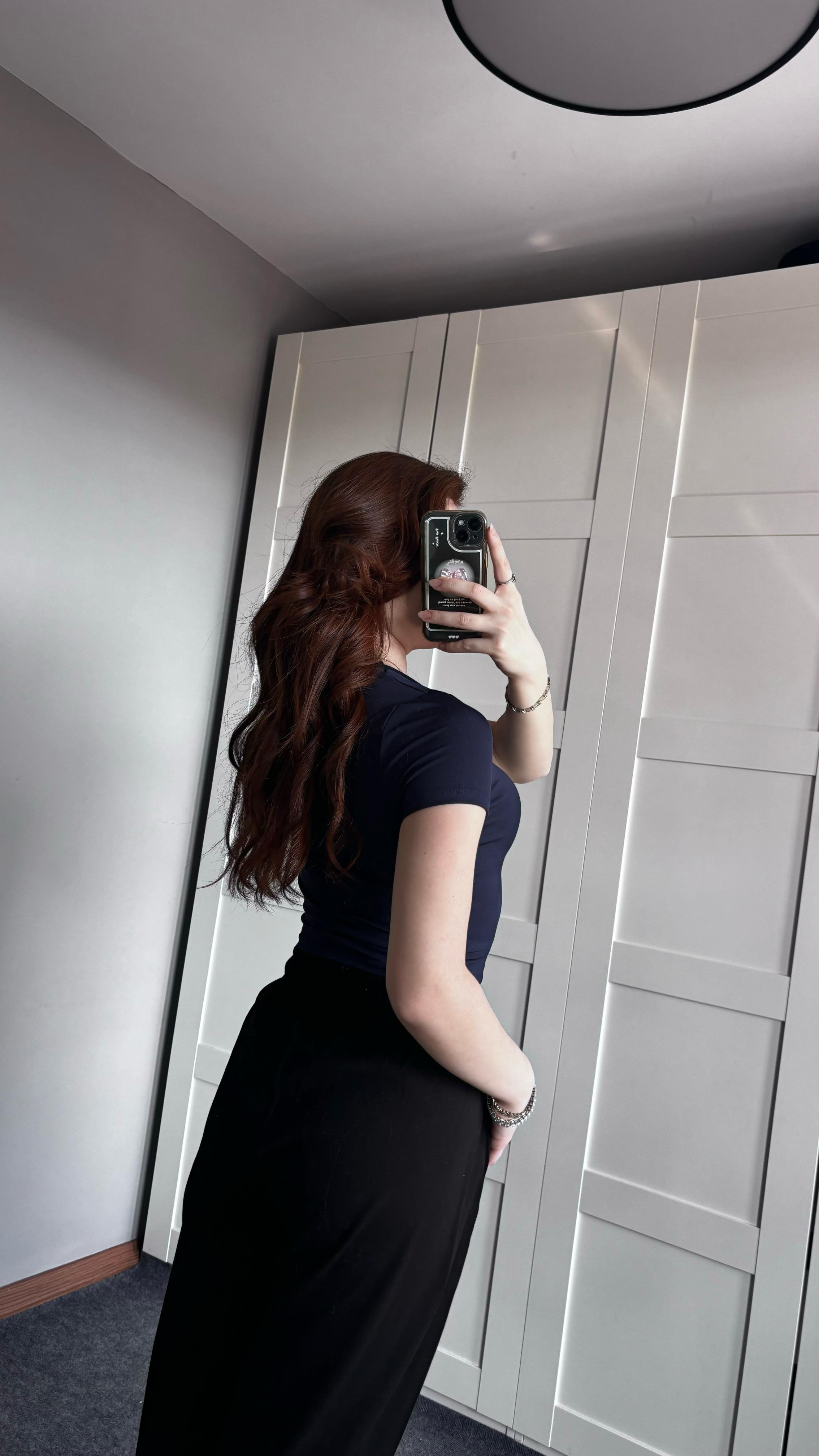 Soft Touch Lacivert Tişört