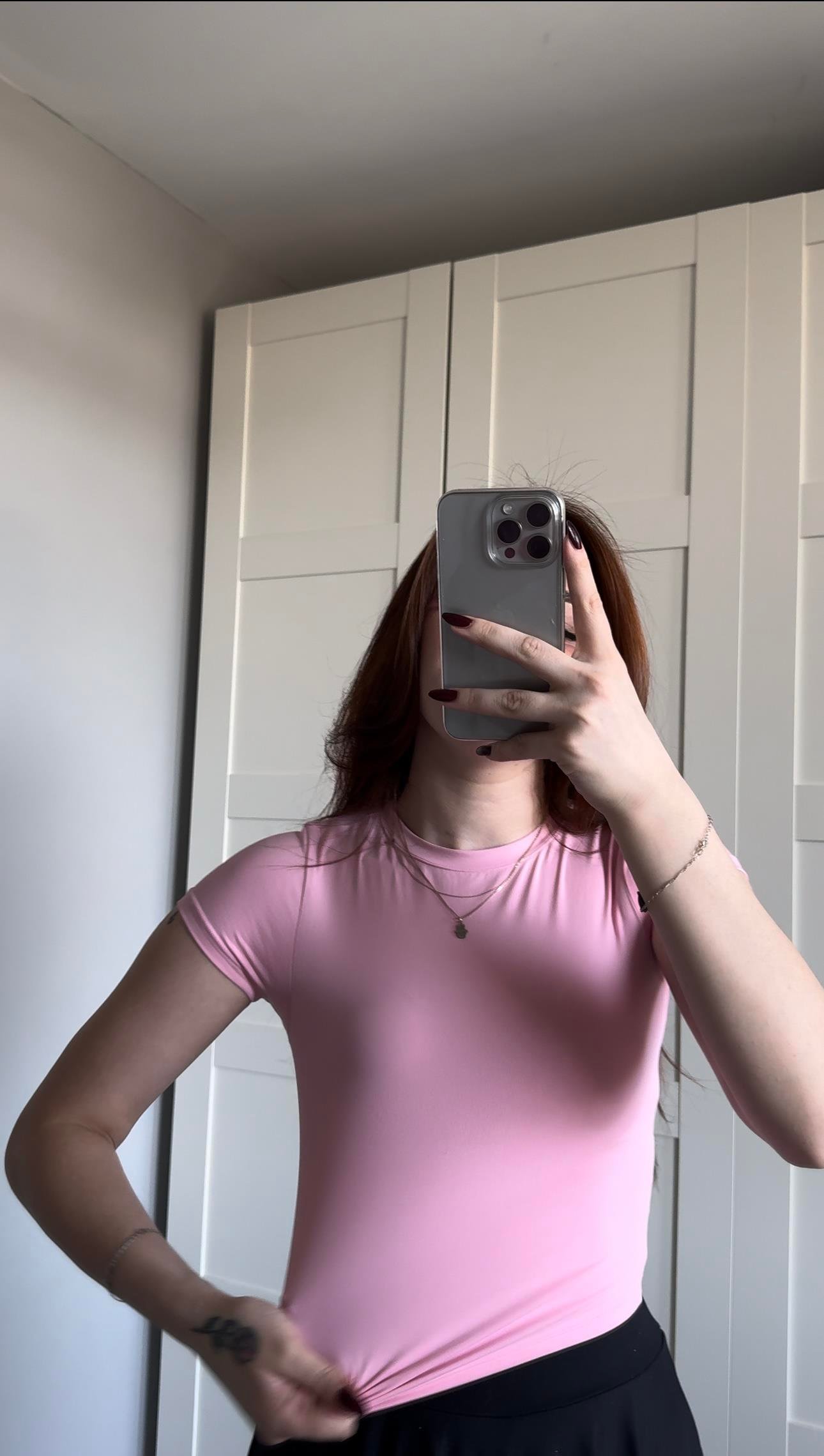 Soft Touch Pembe Tişört