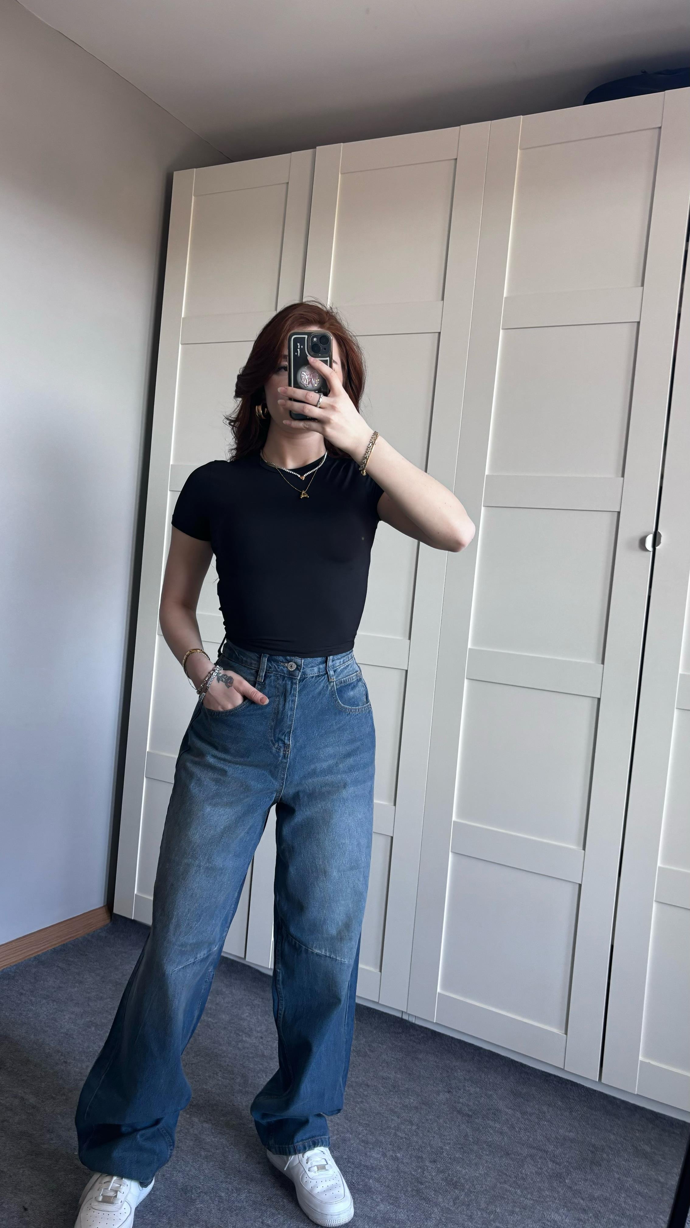 Soft Touch Siyah Tişört