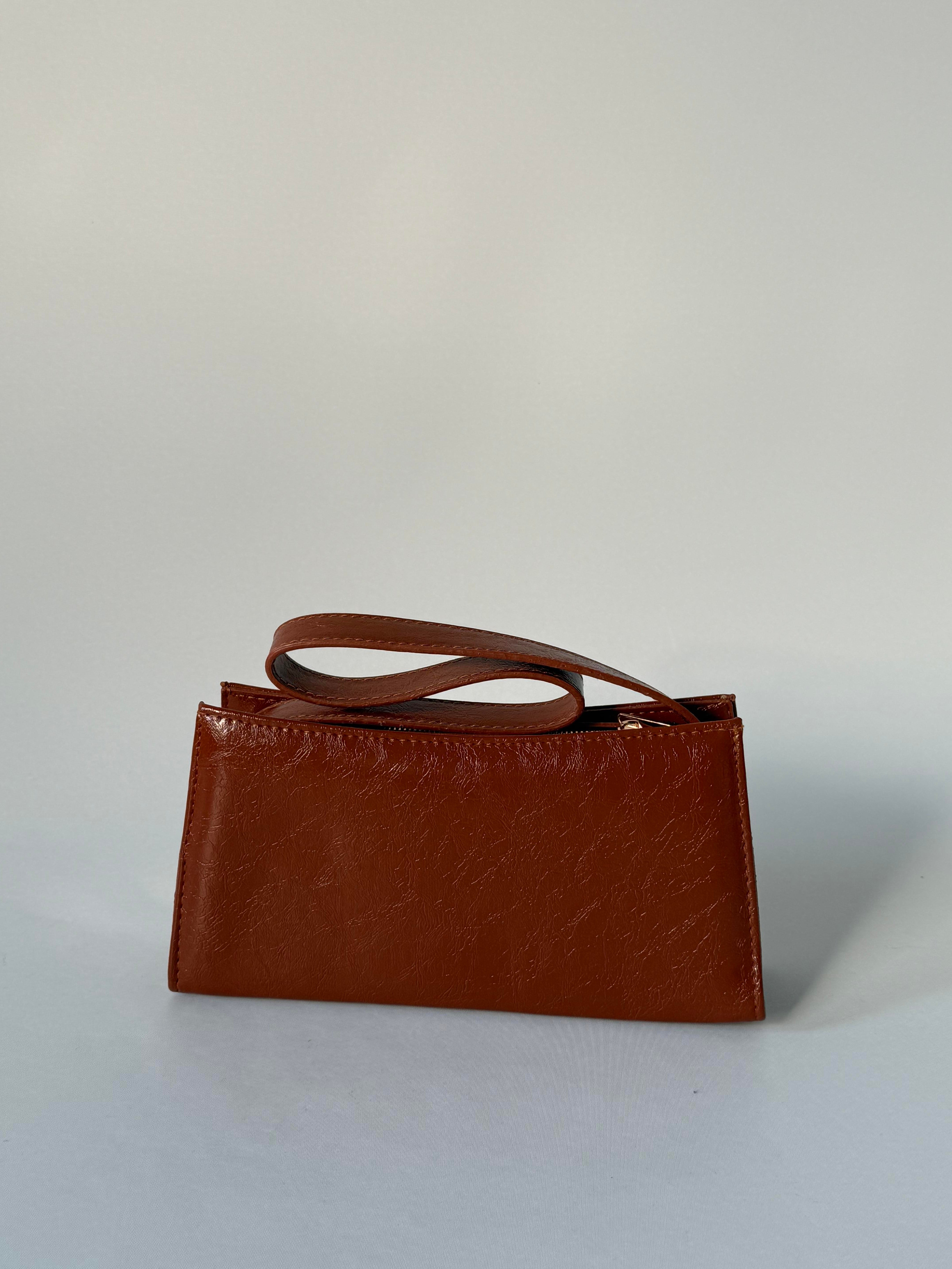 Stay Evil Deri Çanta Taba