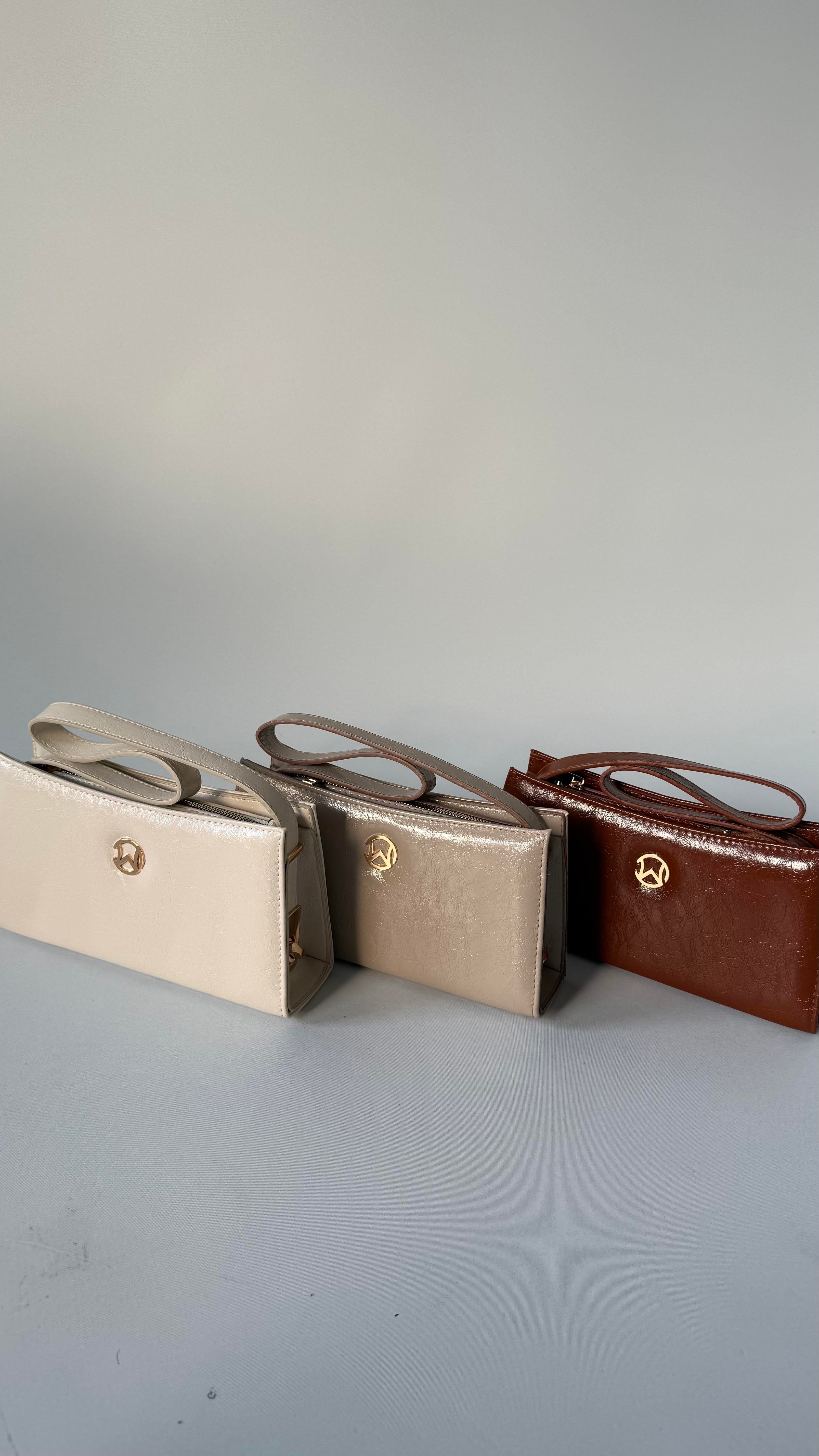 Stay Evil Deri Çanta Taba